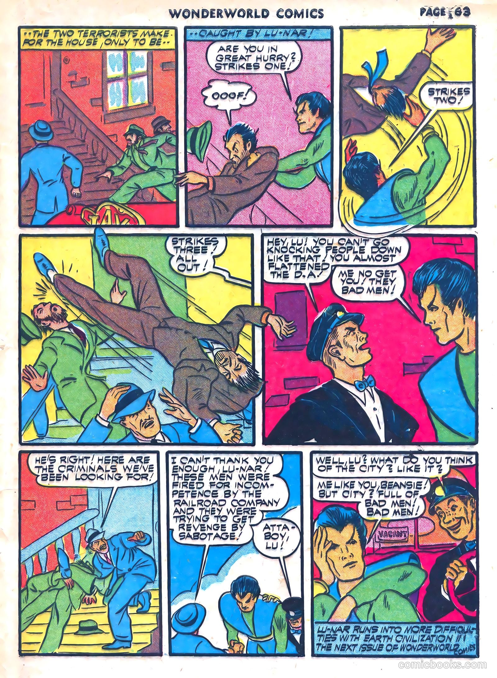 Wonderworld Comics #29 — page 64 of 67