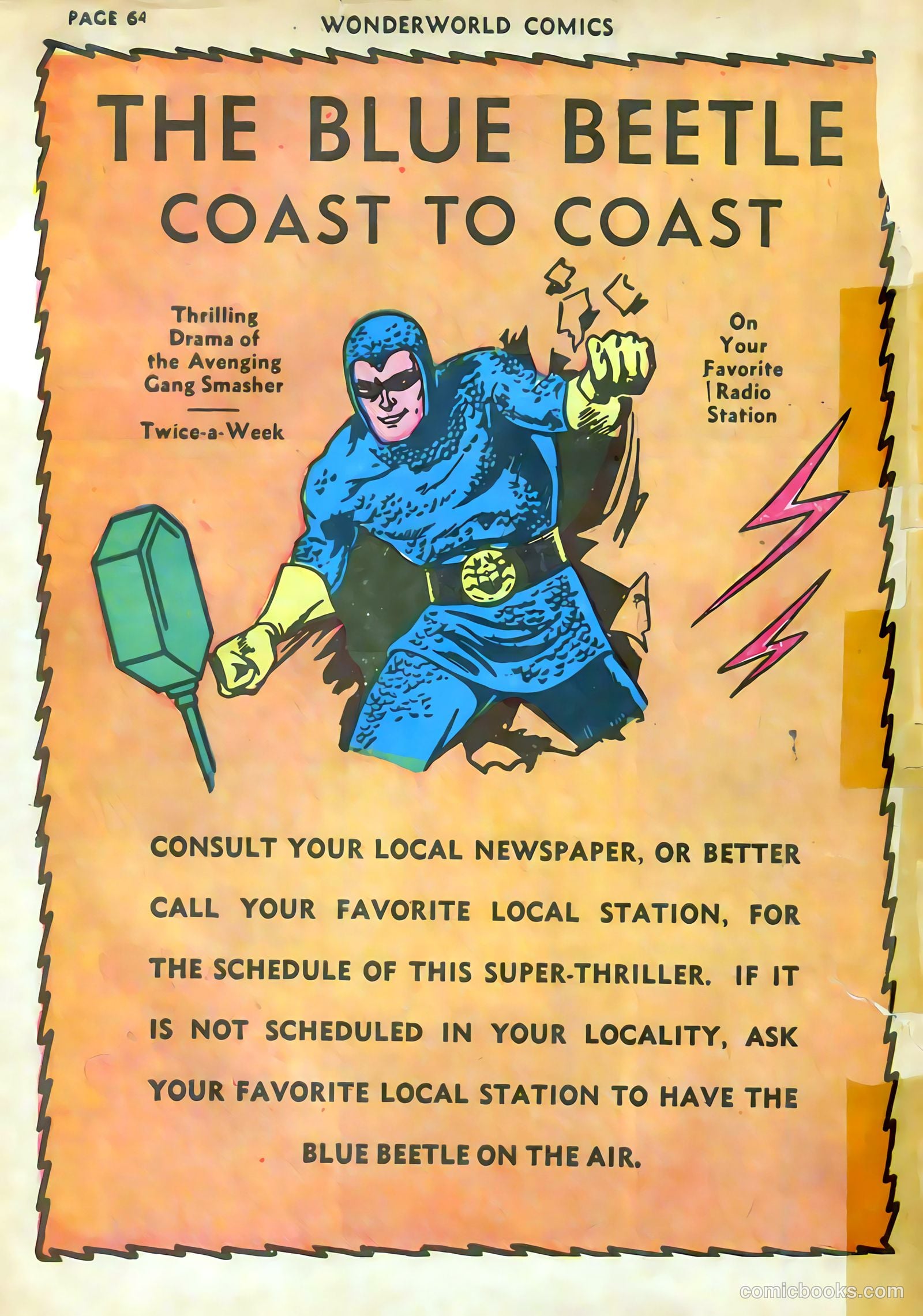 Wonderworld Comics #32 — page 64 of 65