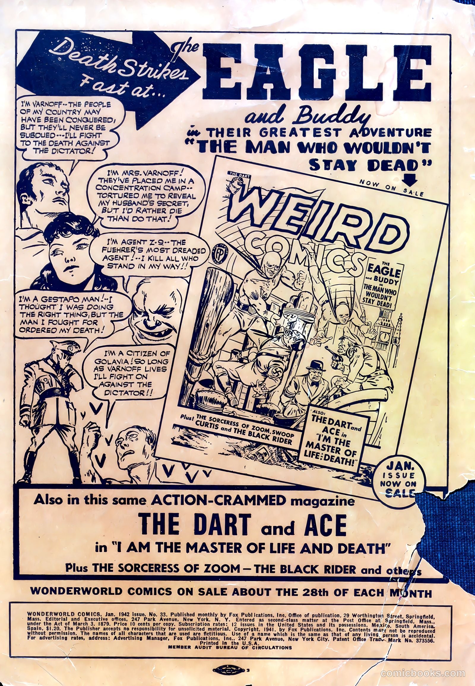 Wonderworld Comics #33 — page 2 of 67
