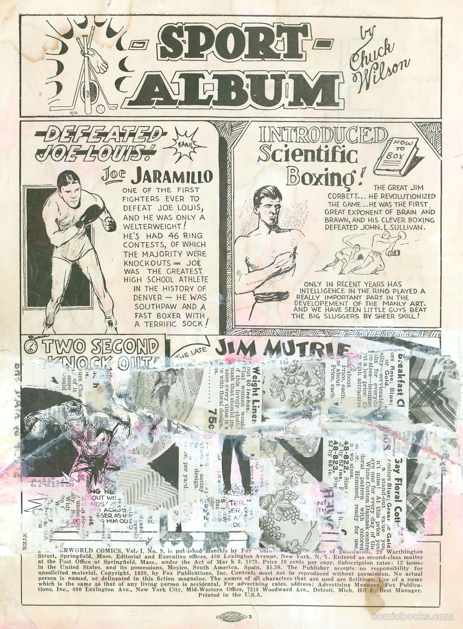 Wonderworld Comics #9 — page 71 of 71