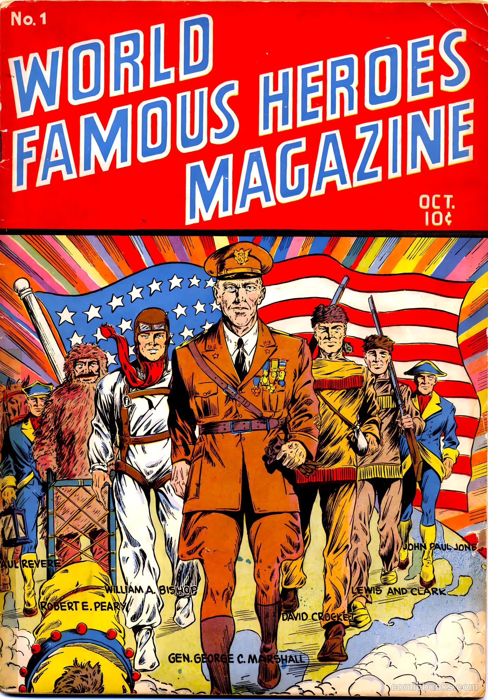 World Famous Heroes Magazine #1 — page 1 of 68