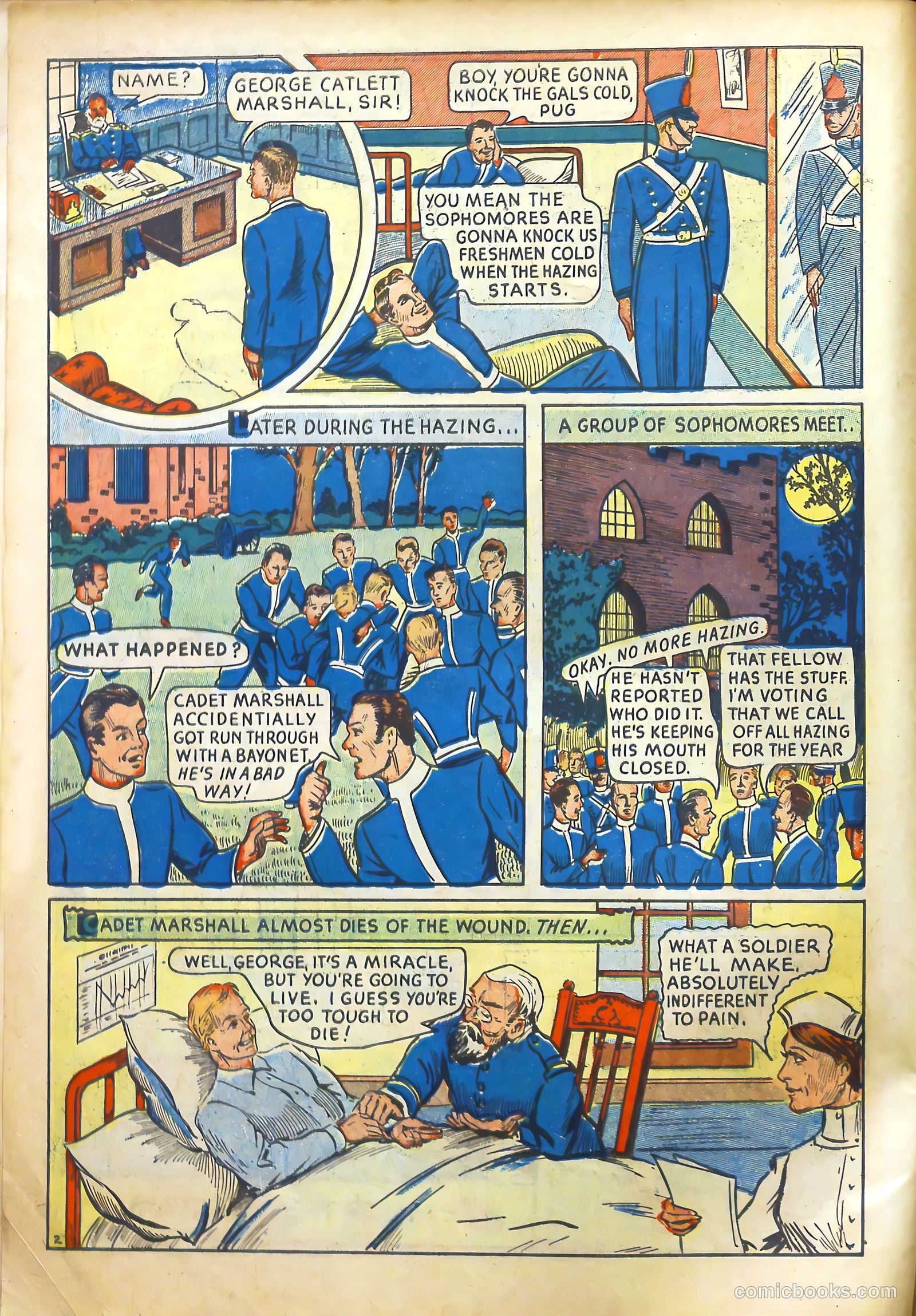 World Famous Heroes Magazine #1 — page 4 of 68