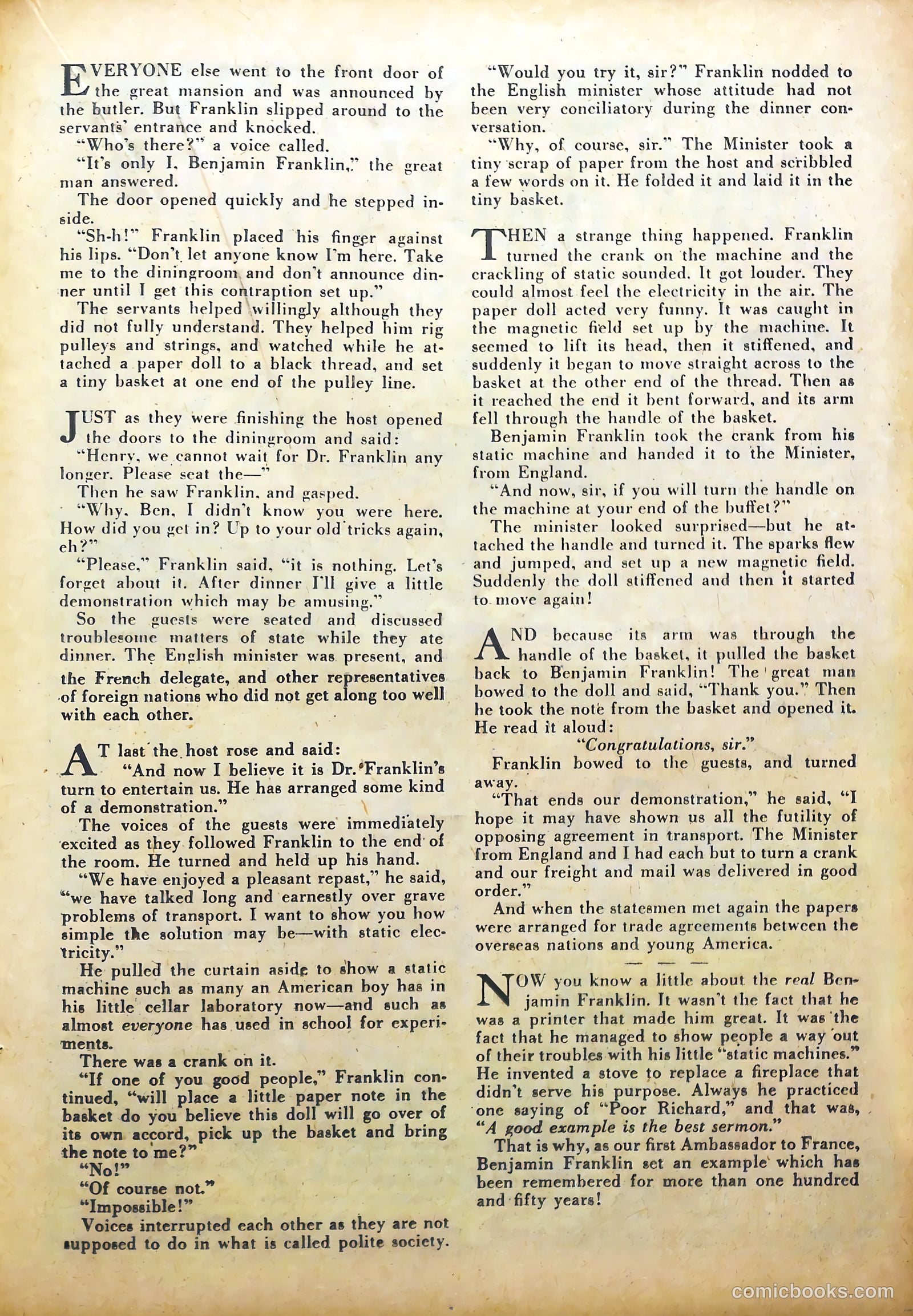 World Famous Heroes Magazine #1 — page 35 of 68