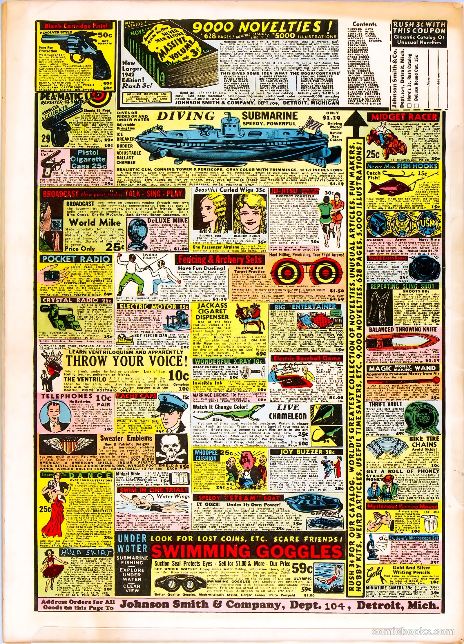 World Famous Heroes Magazine #1 — page 68 of 68