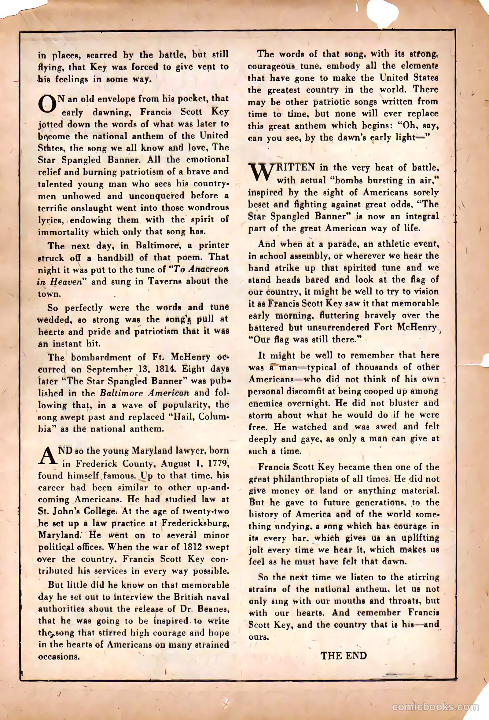 World Famous Heroes Magazine #2 — page 33 of 69