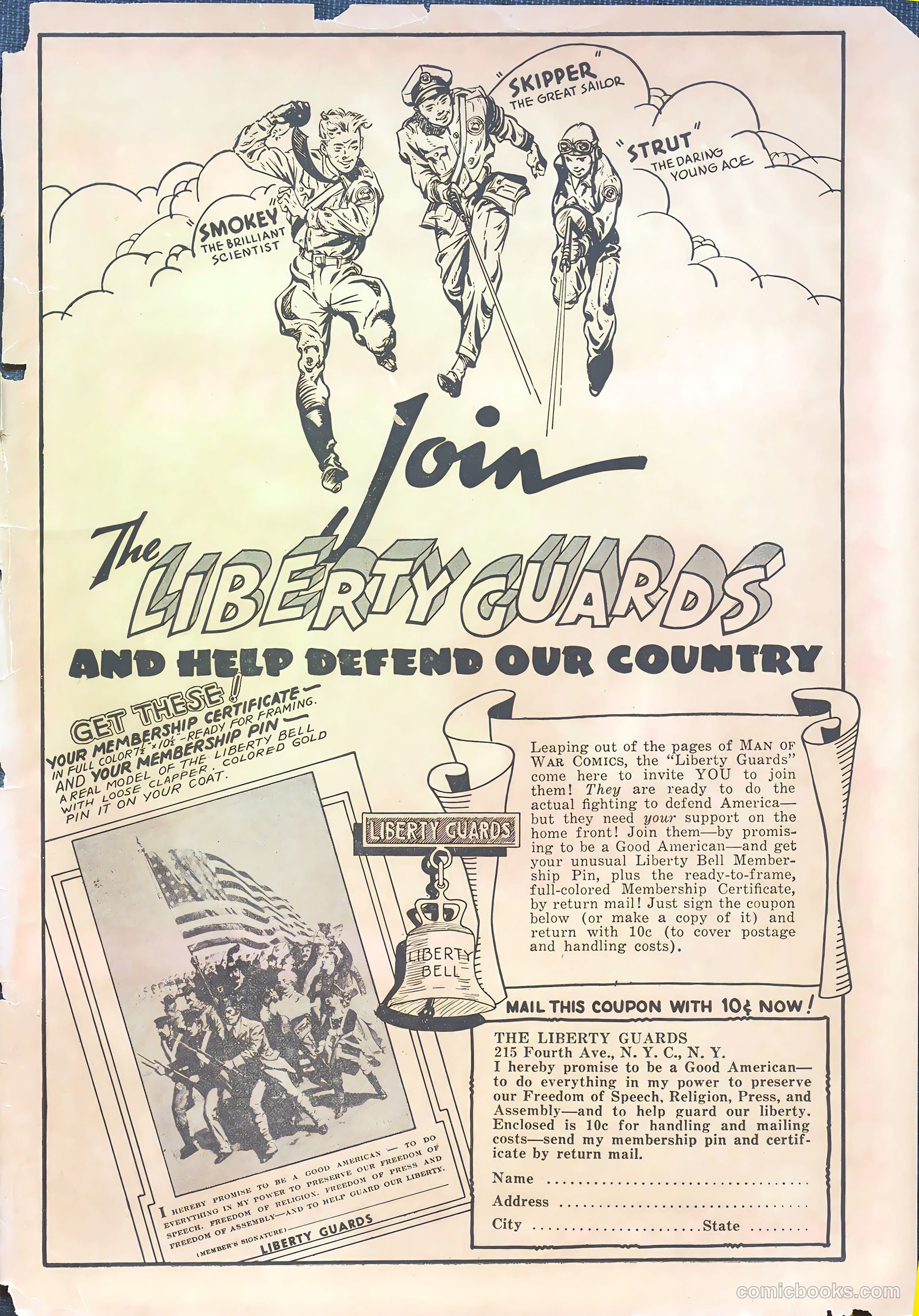 World Famous Heroes Magazine #3 — page 66 of 68