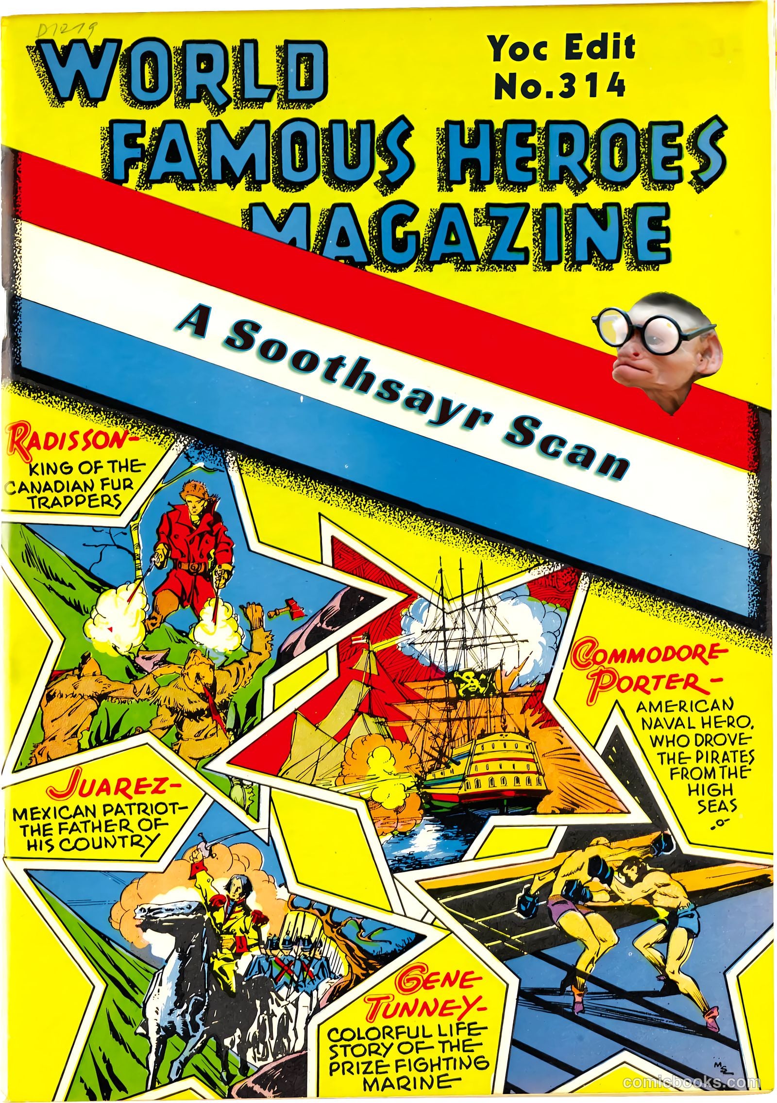World Famous Heroes Magazine #3 — page 68 of 68