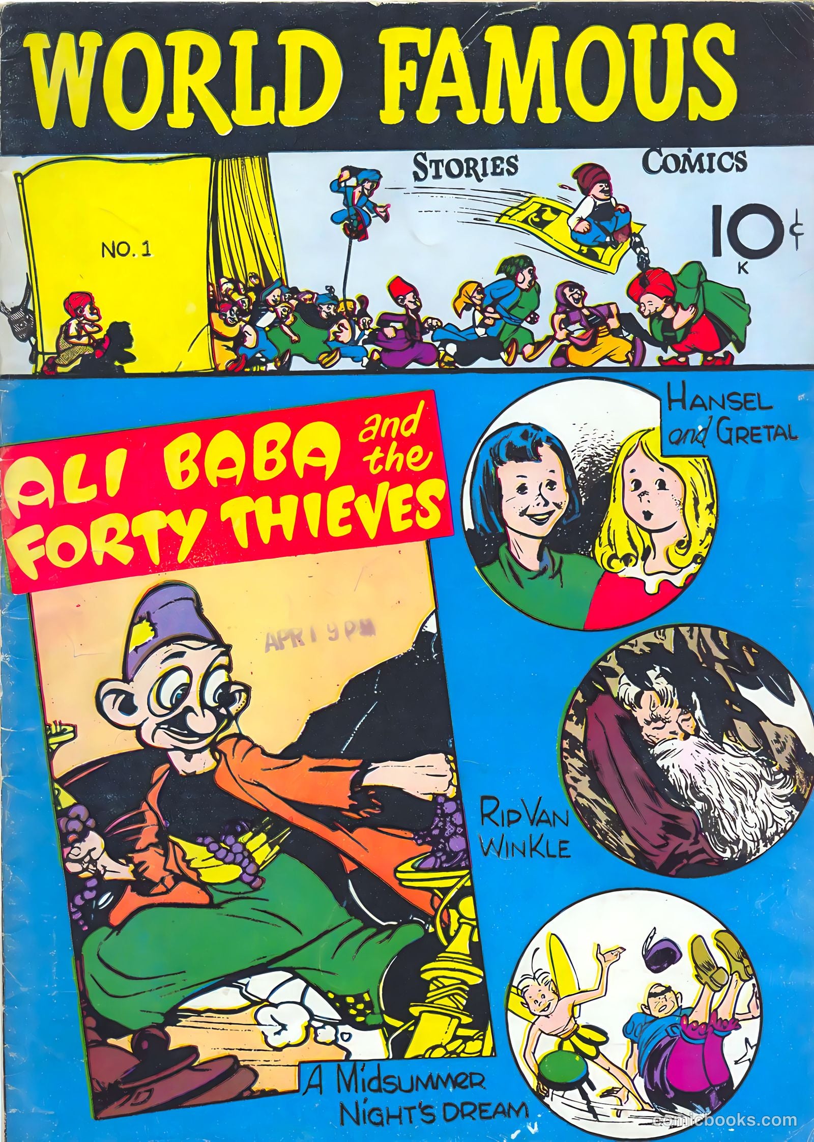 World Famous Stories #1 — page 1 of 36