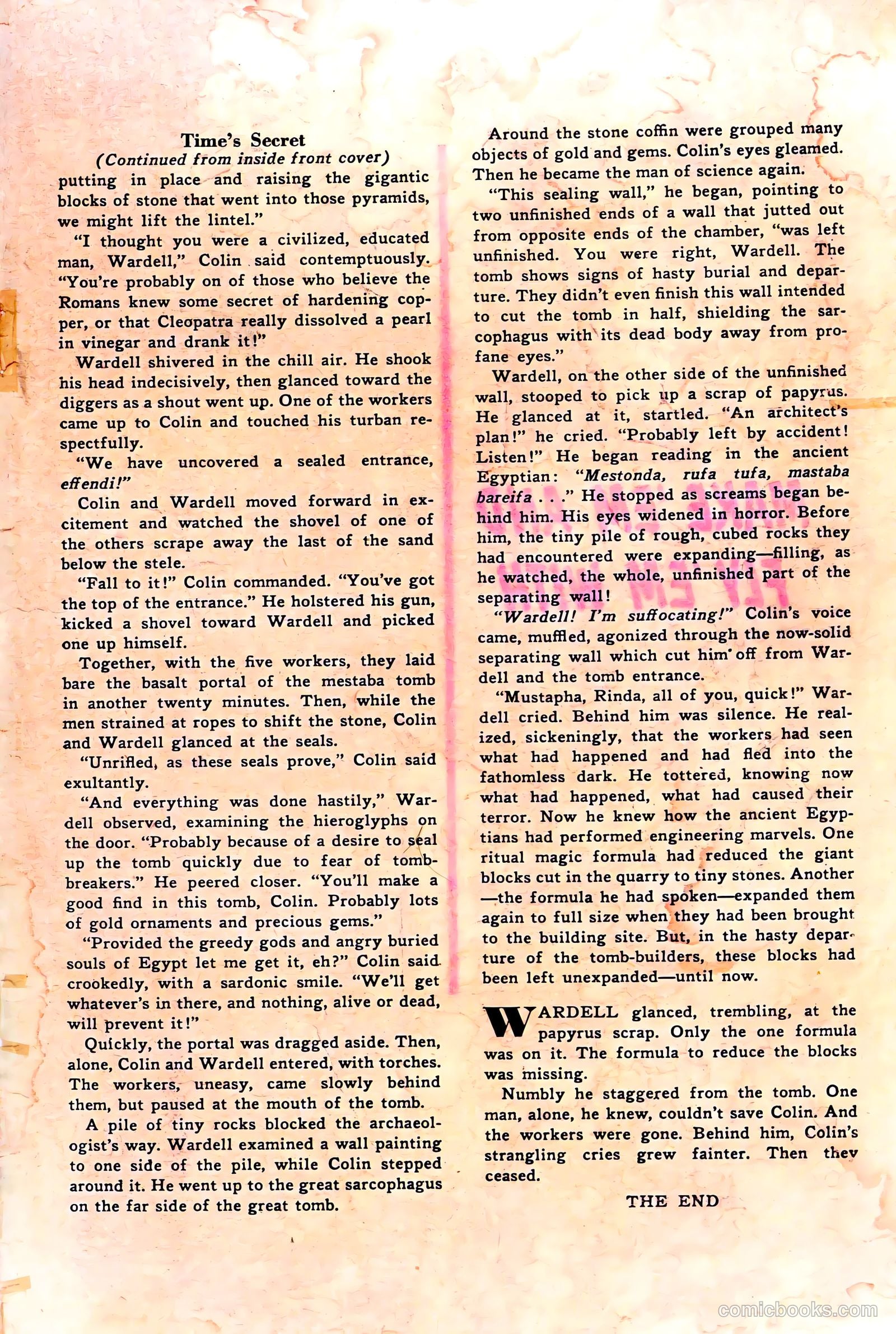 Worlds of Fear #10 — page 35 of 36