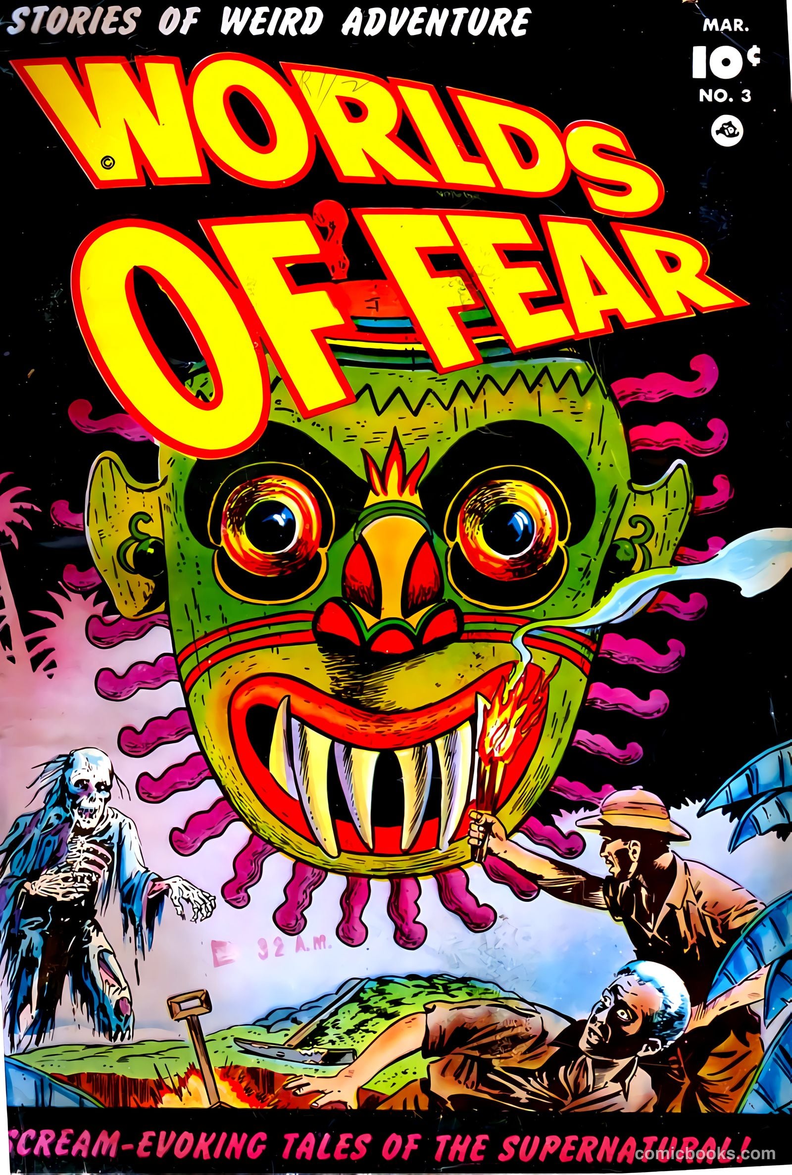 Worlds of Fear #3 — page 1 of 37
