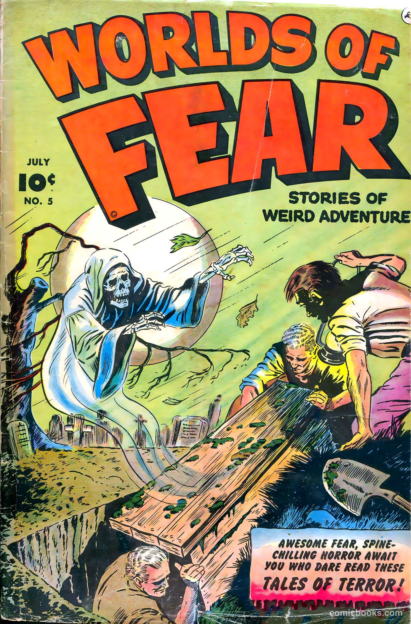 Worlds of Fear #5 — page 1 of 36