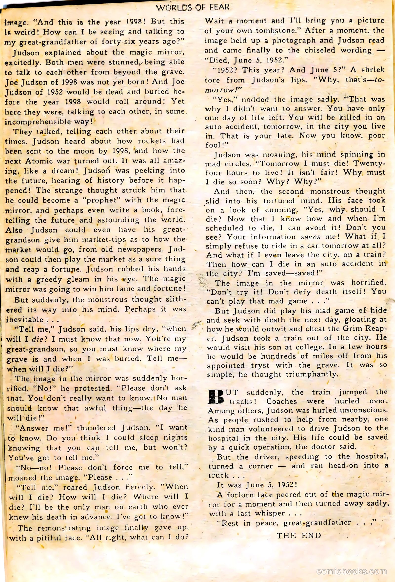 Worlds of Fear #5 — page 24 of 36