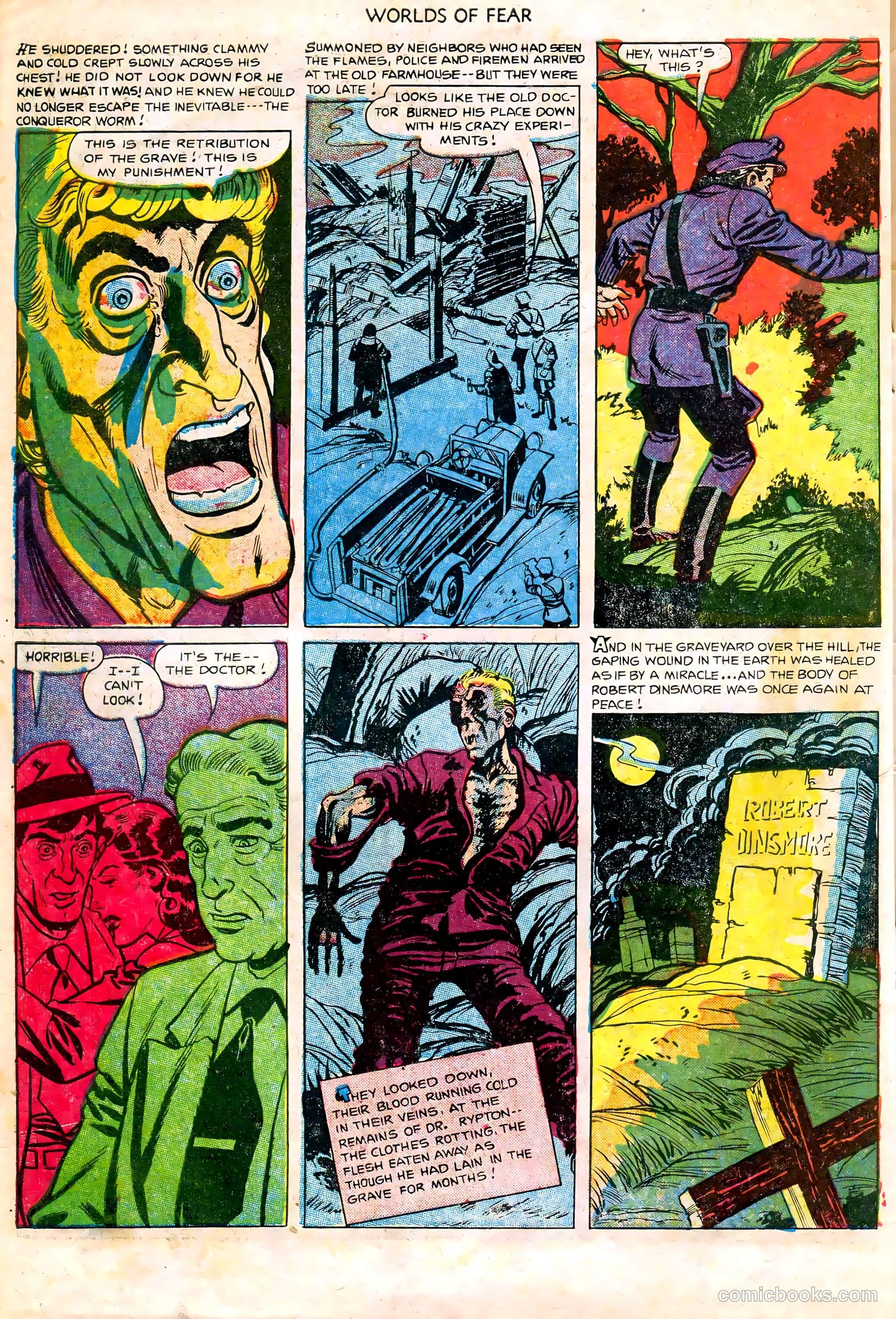 Worlds of Fear #5 — page 34 of 36