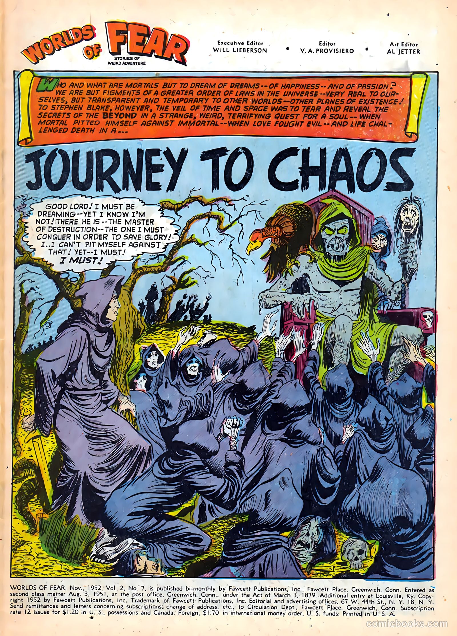 Worlds of Fear #7 — page 3 of 36
