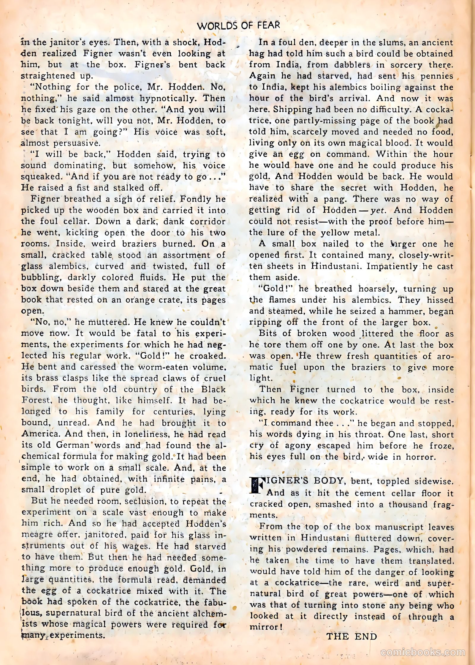 Worlds of Fear #7 — page 24 of 36