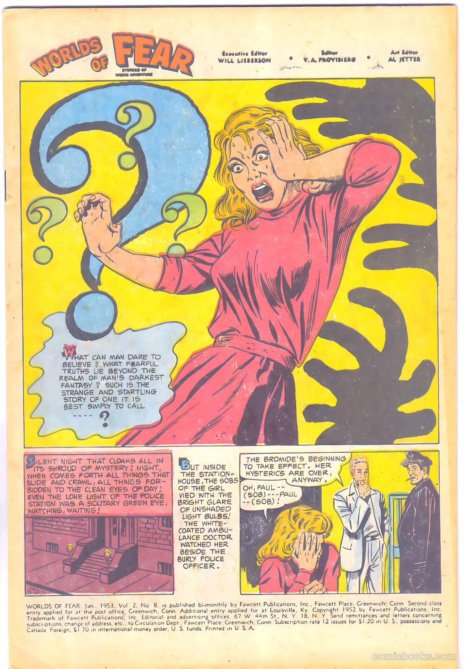 Worlds of Fear #8 — page 3 of 36
