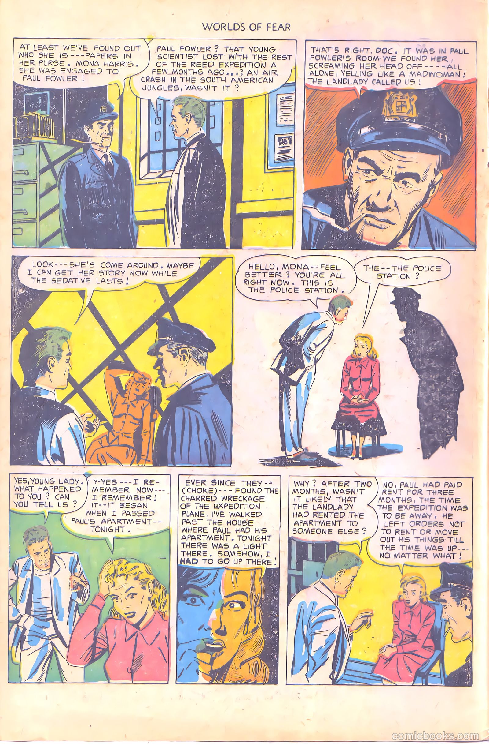 Worlds of Fear #8 — page 4 of 36