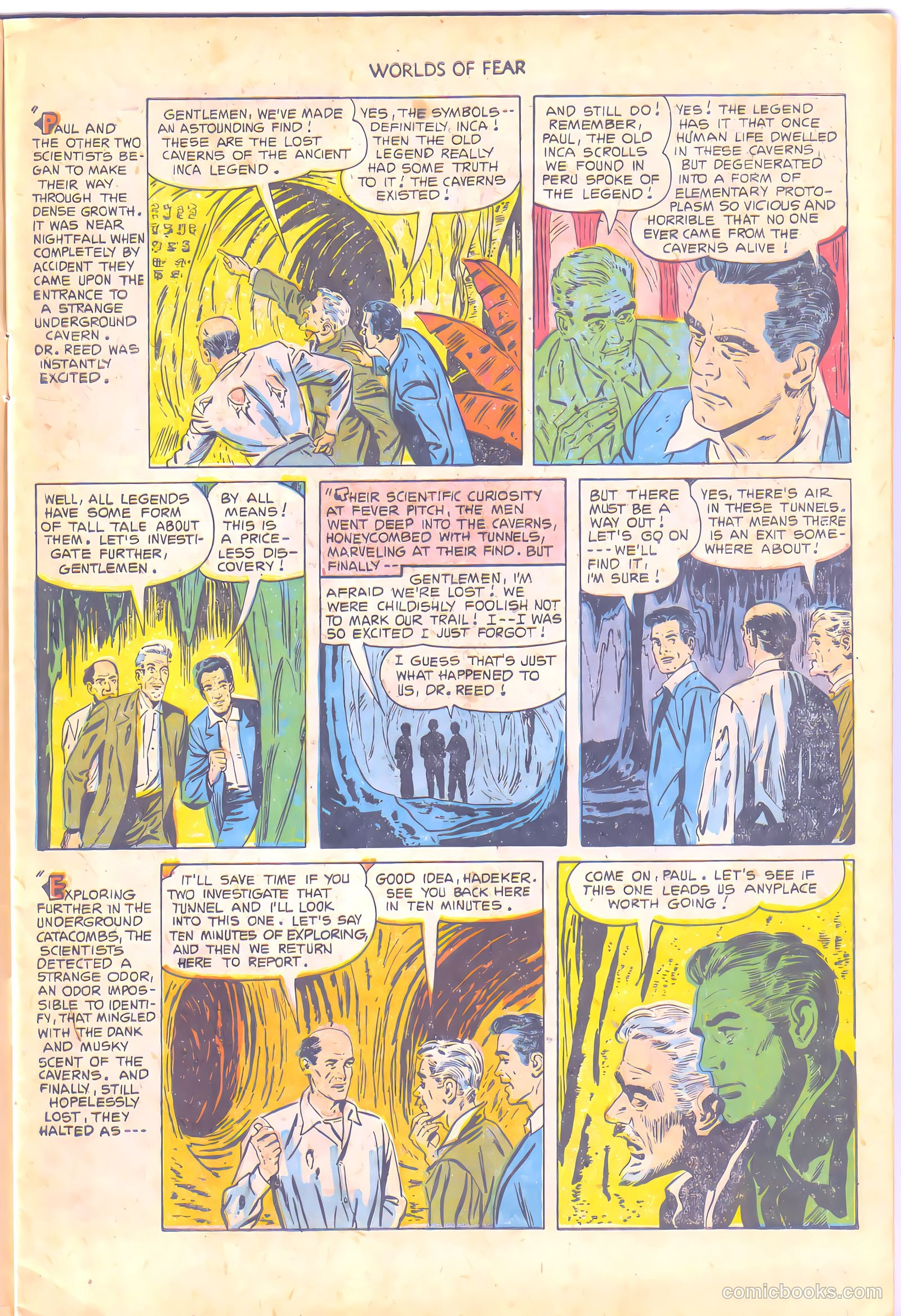 Worlds of Fear #8 — page 7 of 36