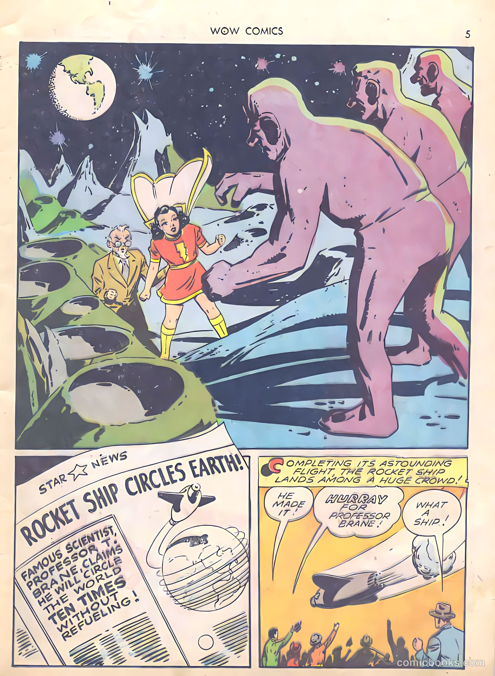 Wow Comics #16 — page 5 of 69