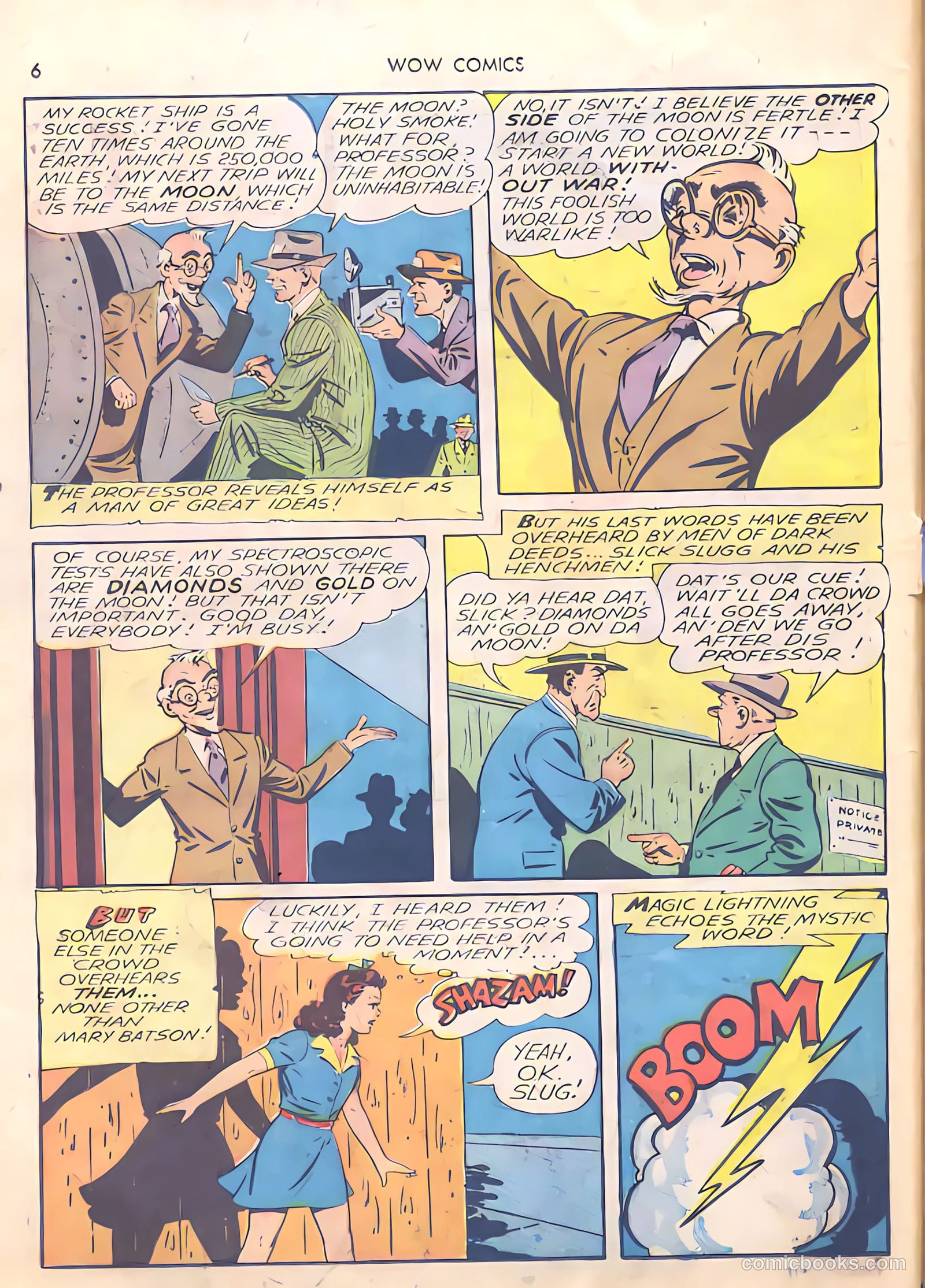 Wow Comics #16 — page 6 of 69