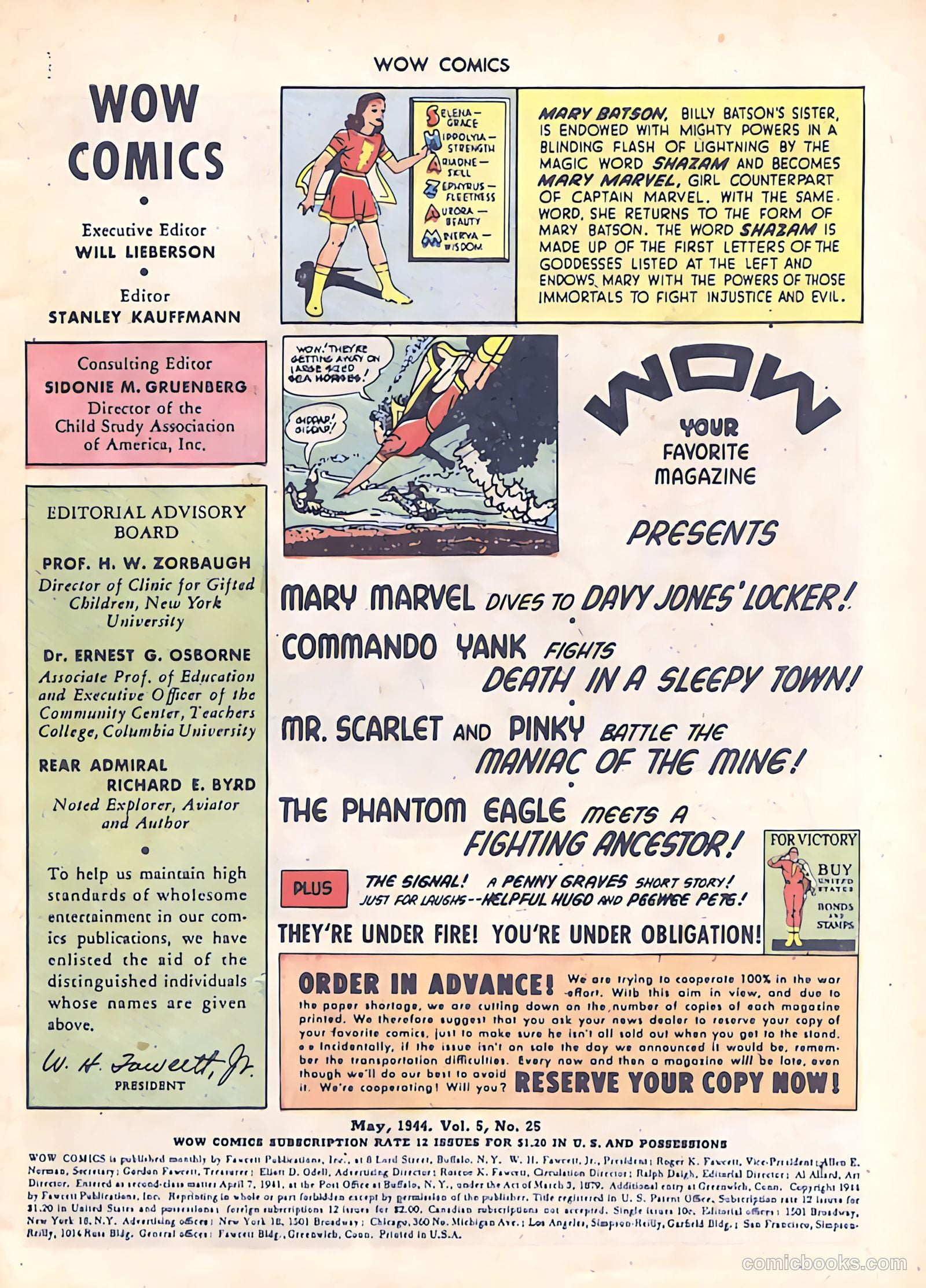 Wow Comics #25 — page 3 of 52