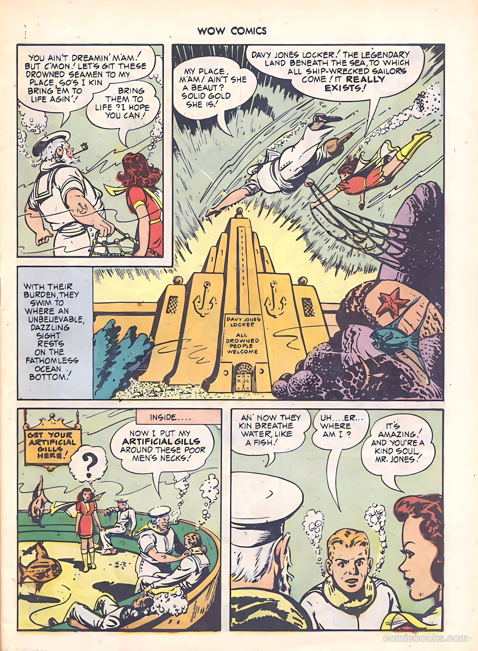 Wow Comics #25 — page 9 of 52
