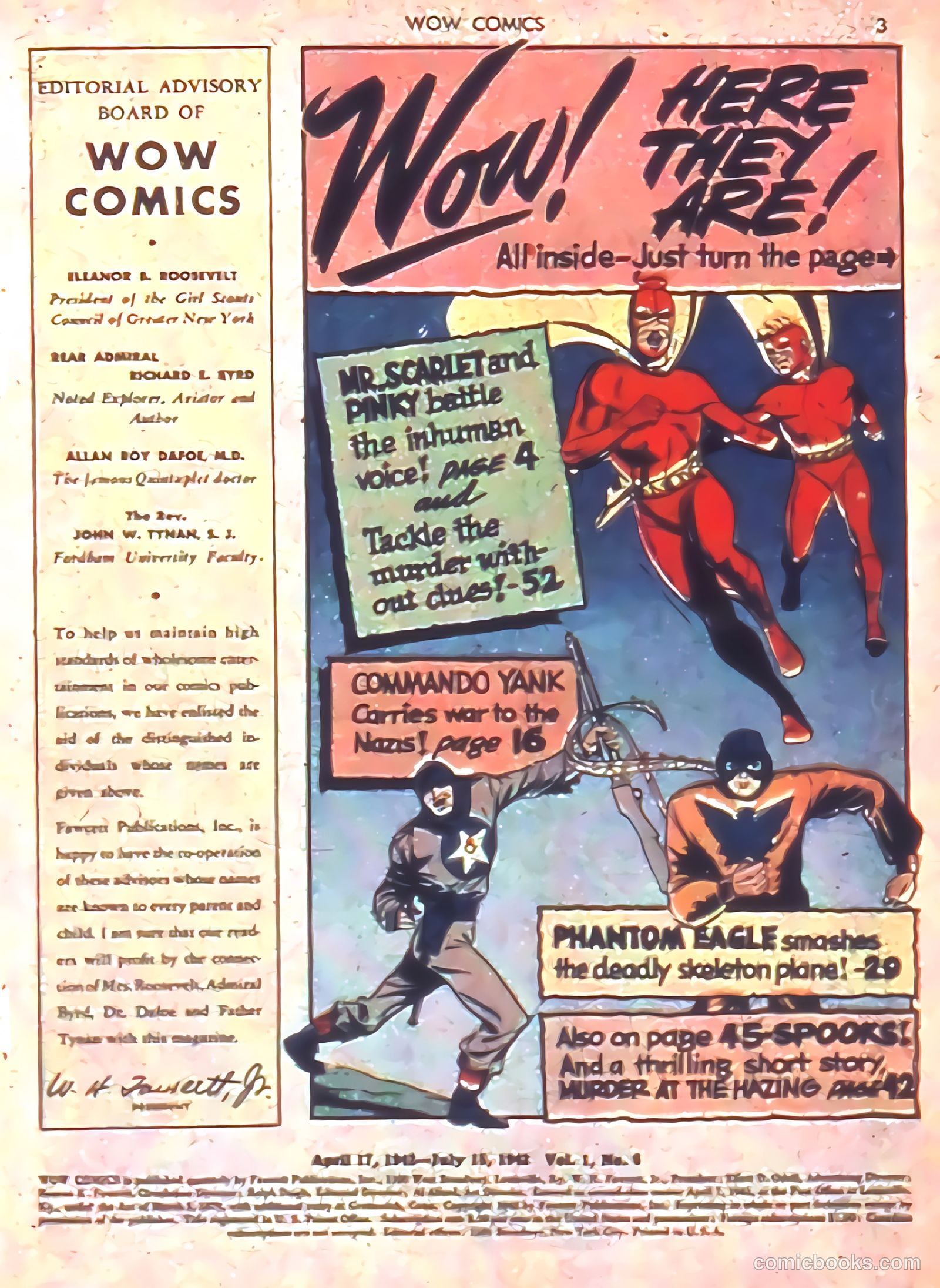 Wow Comics #6 — page 3 of 68