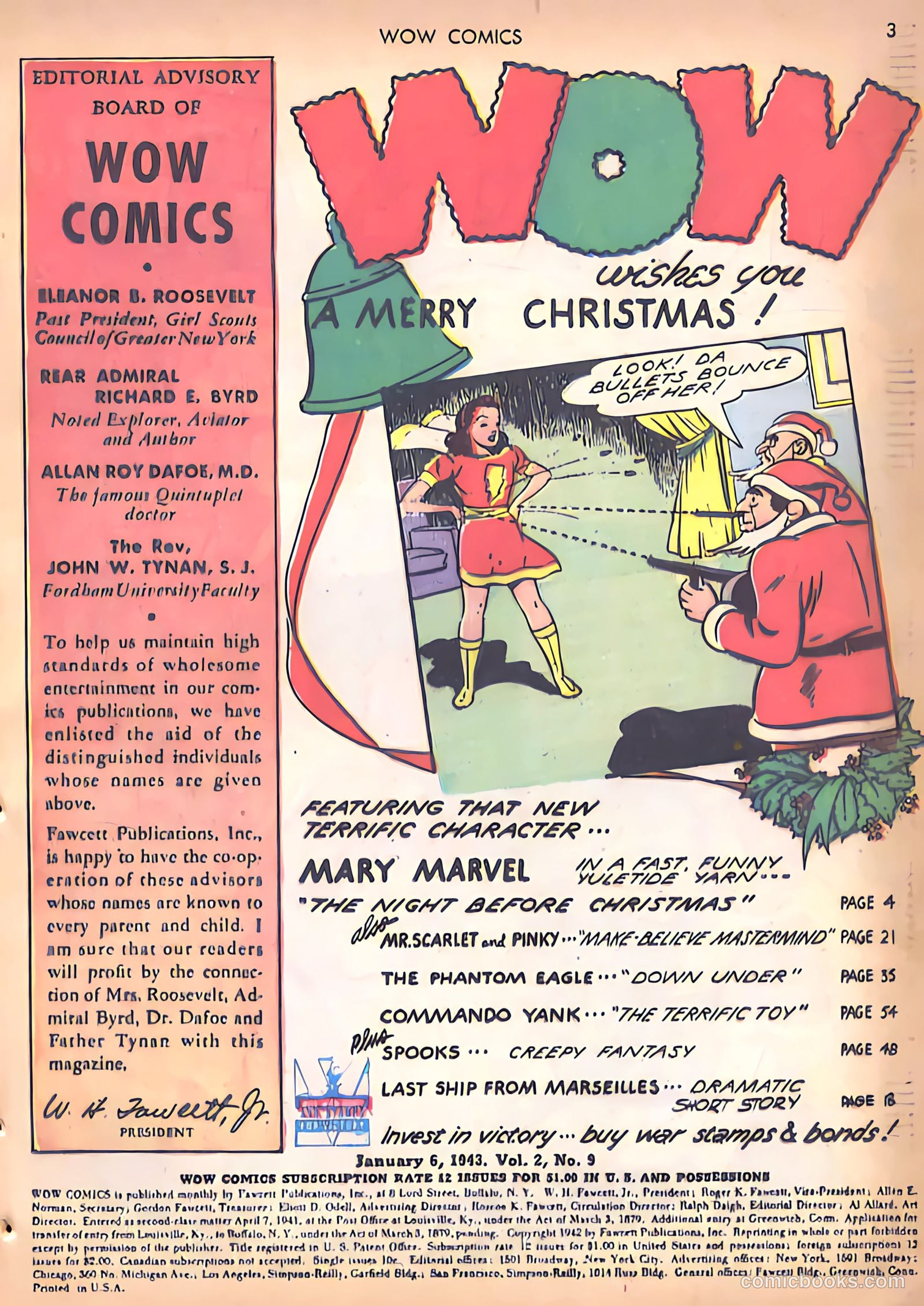Wow Comics #9 — page 3 of 68