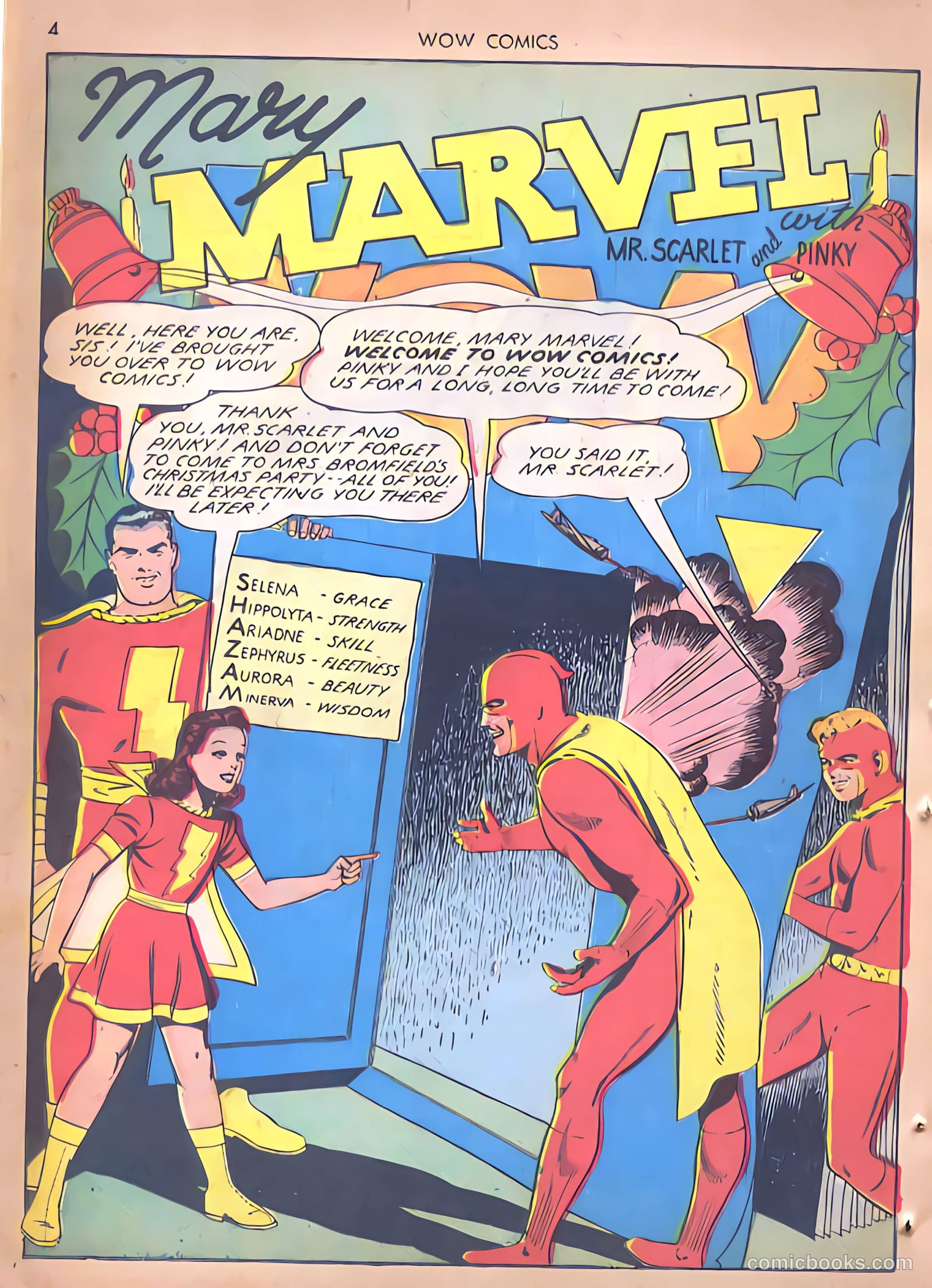 Wow Comics #9 — page 4 of 68