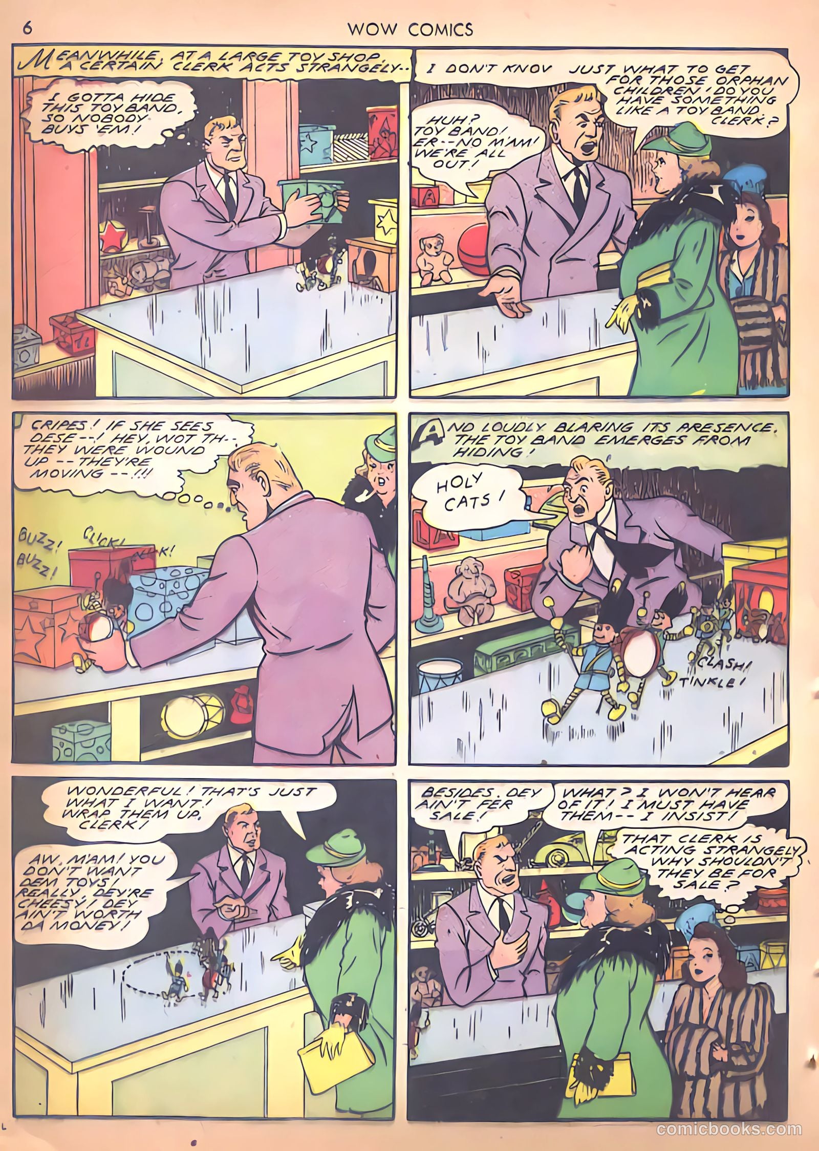 Wow Comics #9 — page 6 of 68