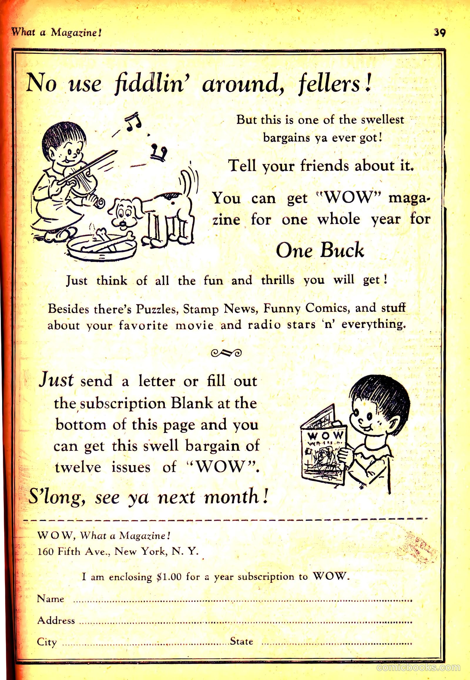 Wow — What a Magazine! #2 — page 40 of 53