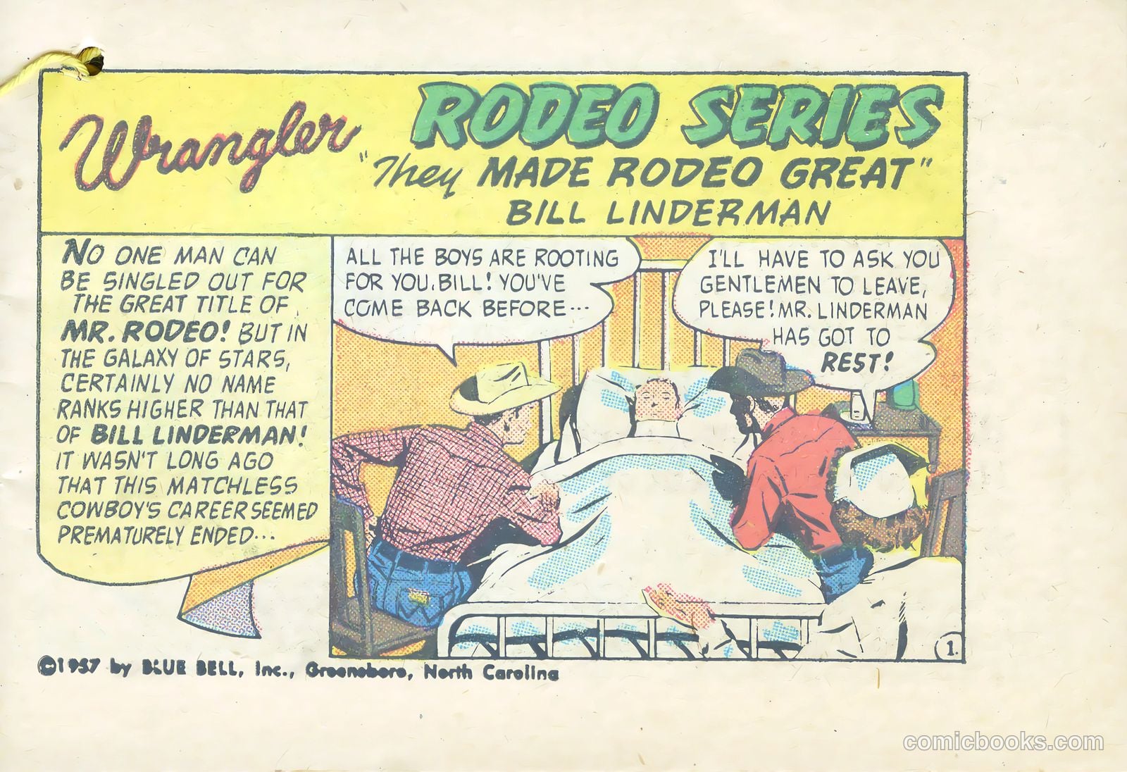 Wrangler Great Moments in Rodeo #18 — page 3 of 37