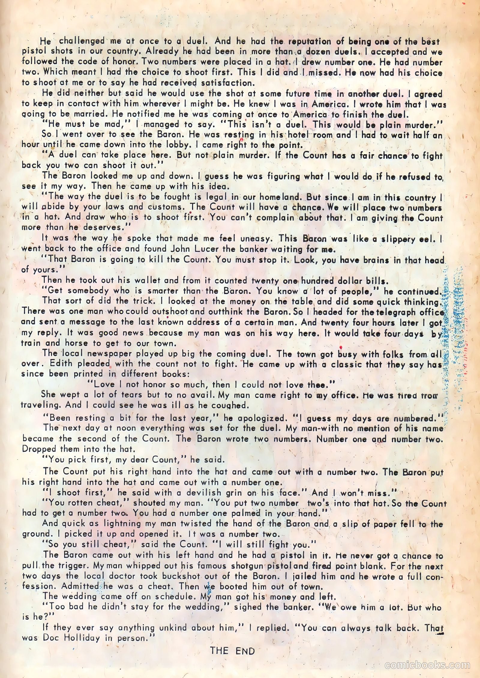Wyatt Earp #11 — page 26 of 36