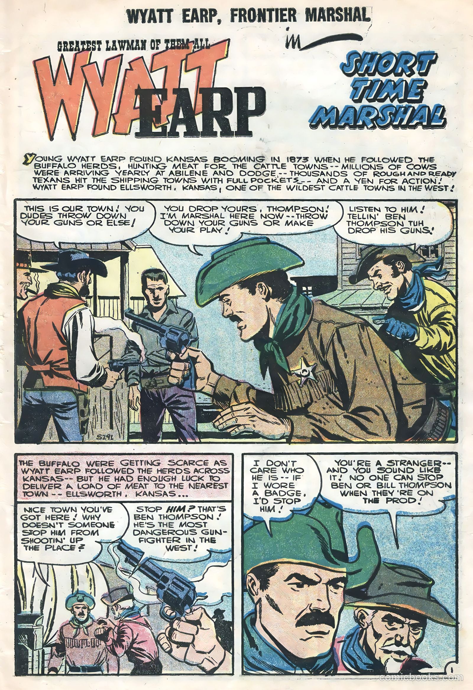 Wyatt Earp #12 — page 3 of 36