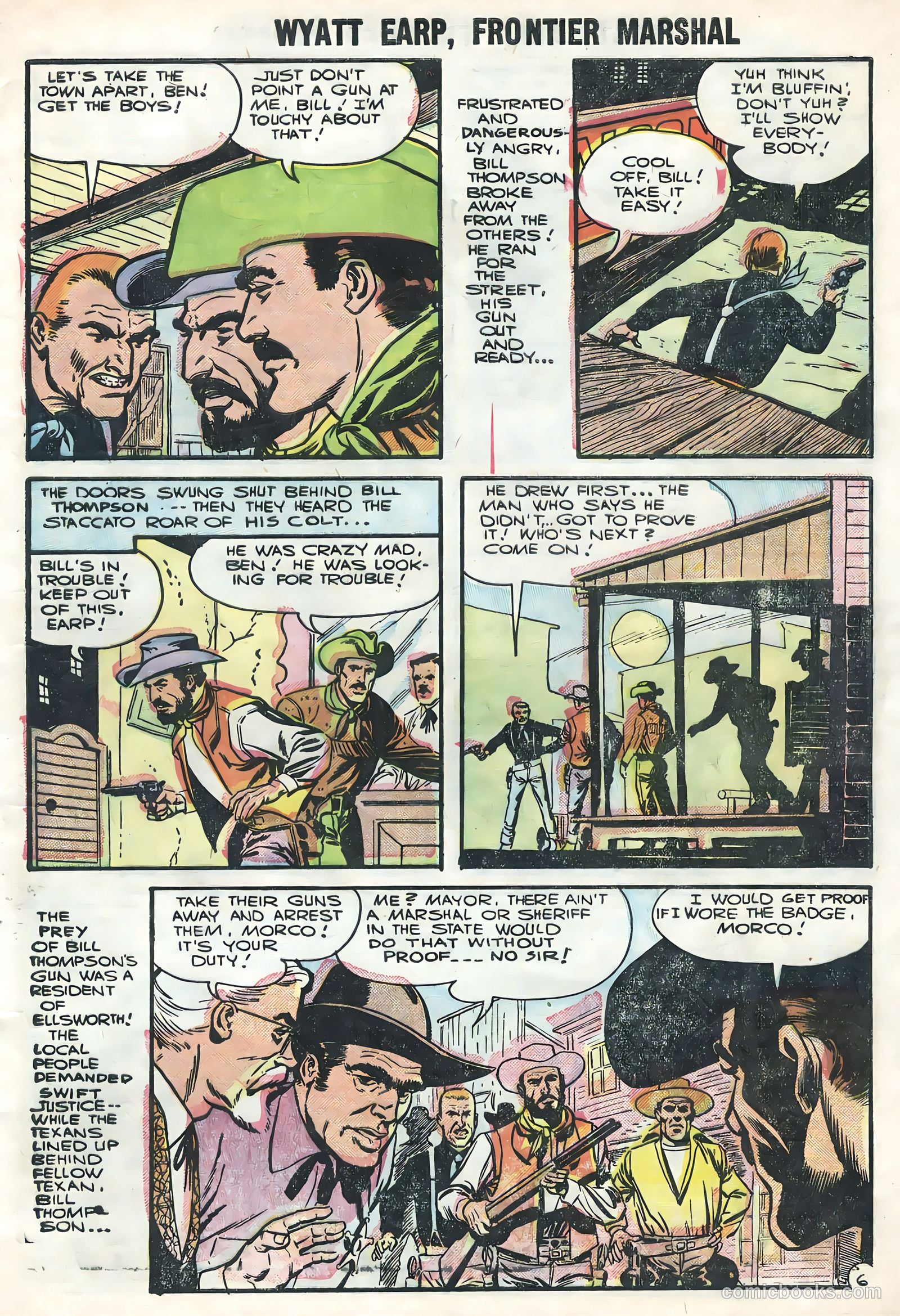 Wyatt Earp #12 — page 9 of 36
