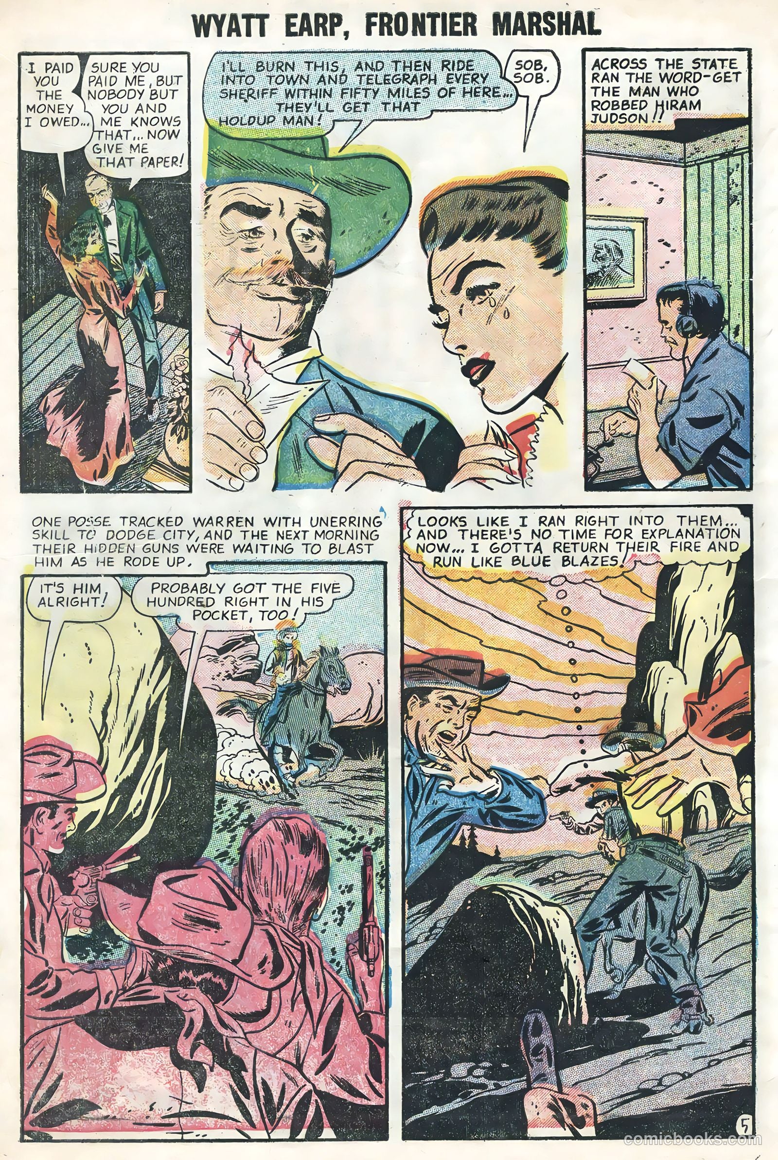 Wyatt Earp #12 — page 30 of 36