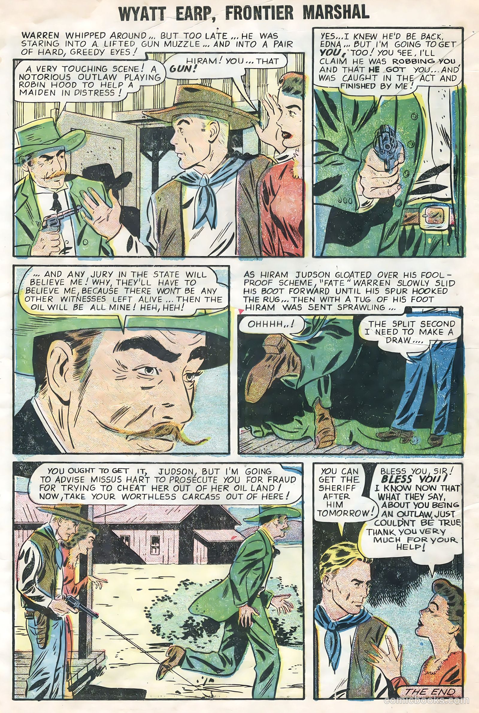 Wyatt Earp #12 — page 33 of 36