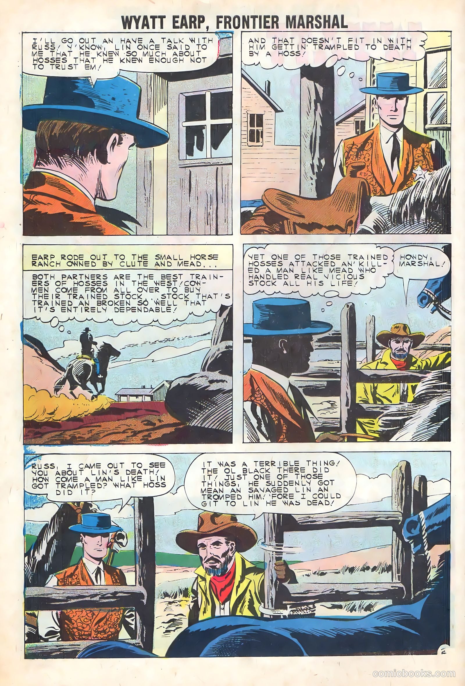 Wyatt Earp #12 — page 10 of 36