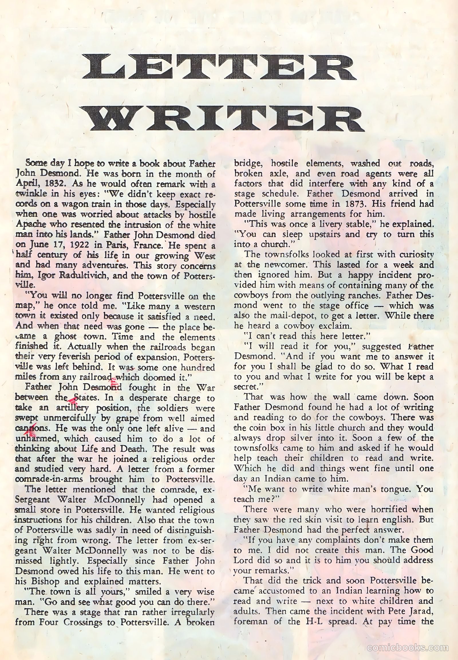 Wyatt Earp #12 — page 26 of 36