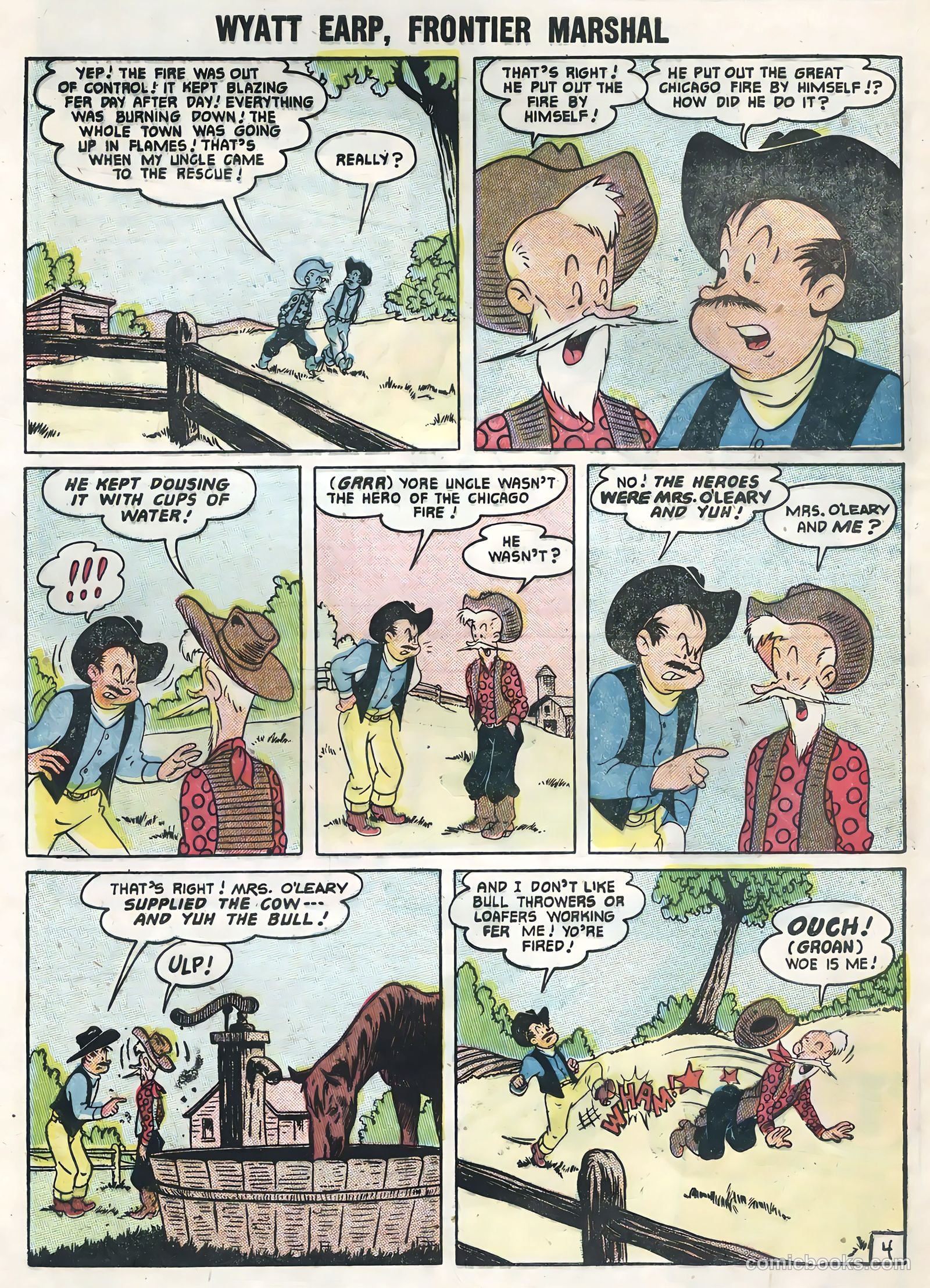 Wyatt Earp #13 — page 32 of 36