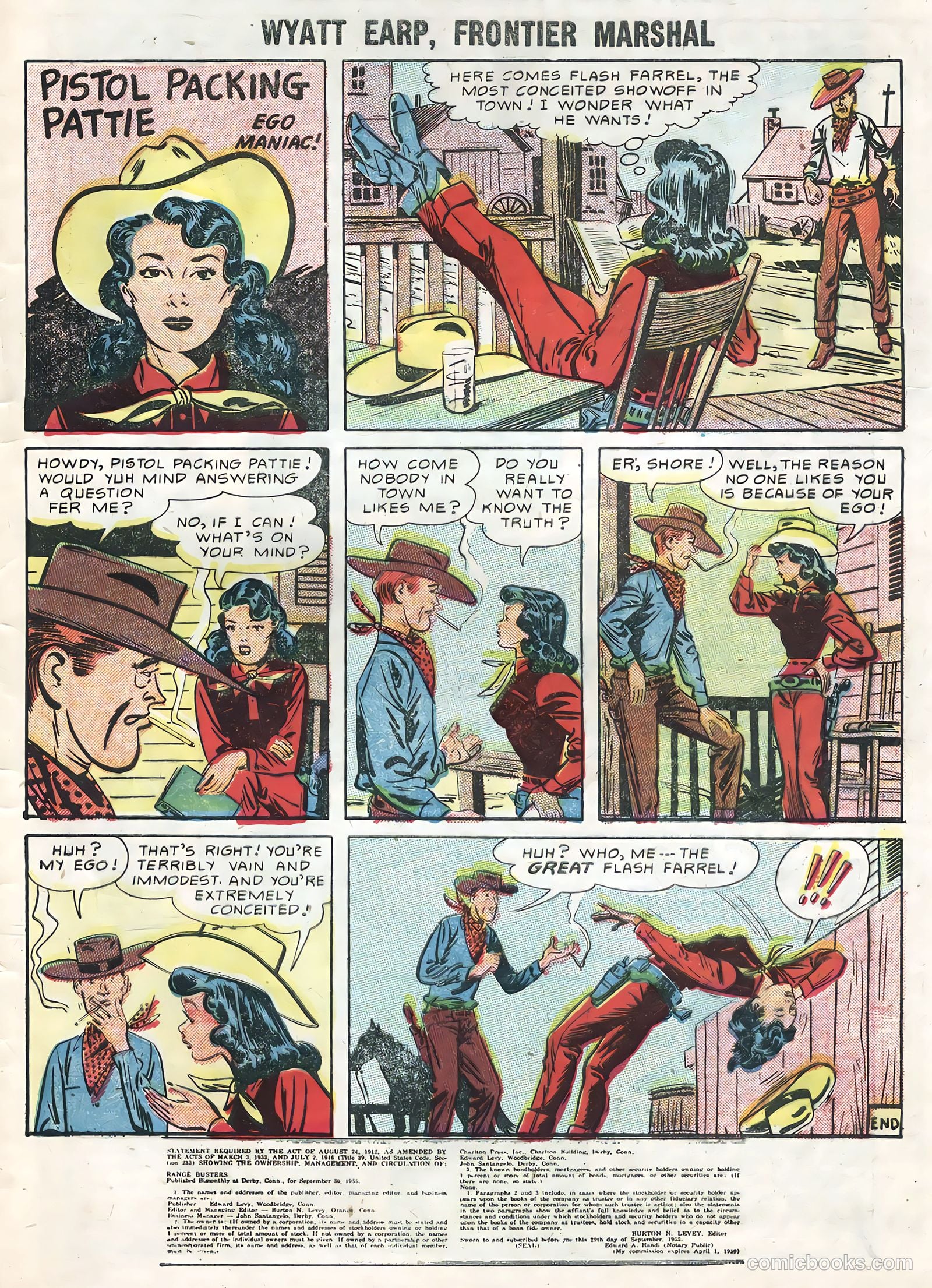 Wyatt Earp #13 — page 33 of 36