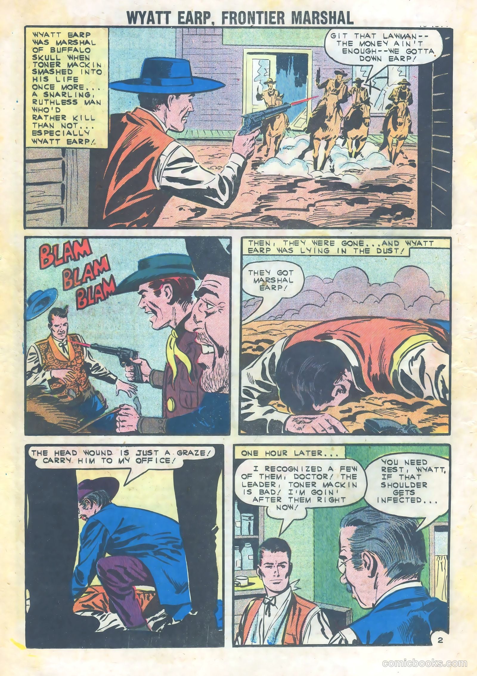 Wyatt Earp #14 — page 16 of 36