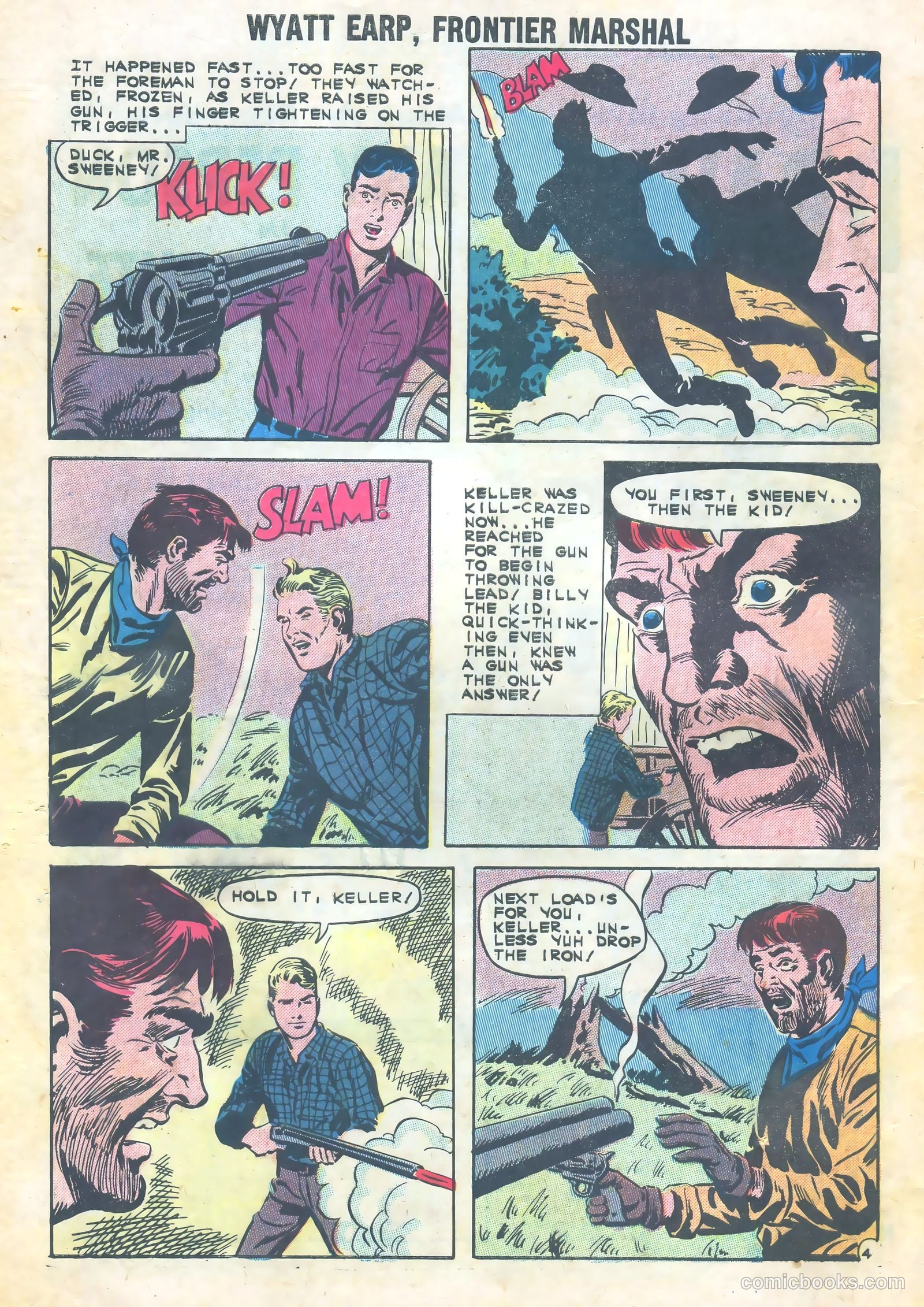 Wyatt Earp #14 — page 32 of 36