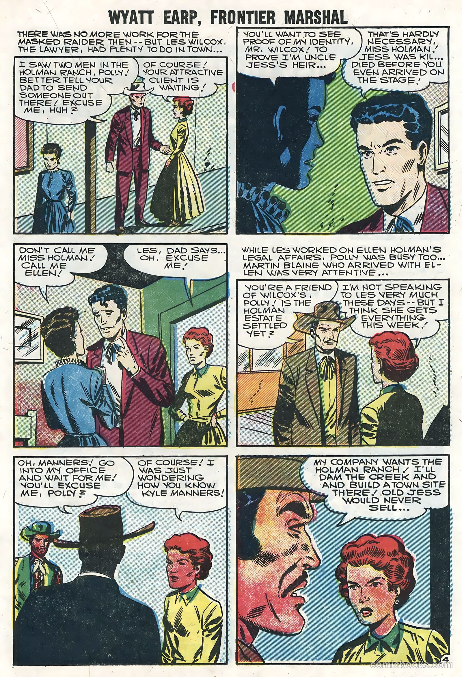 Wyatt Earp #15 — page 21 of 36
