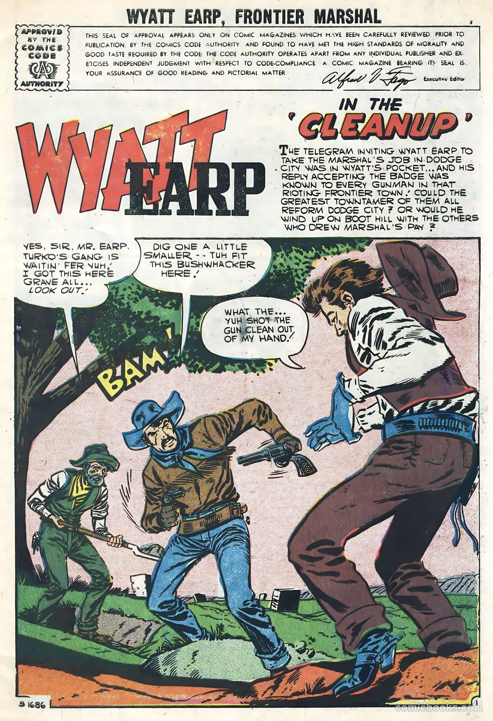 Wyatt Earp #16 — page 3 of 36