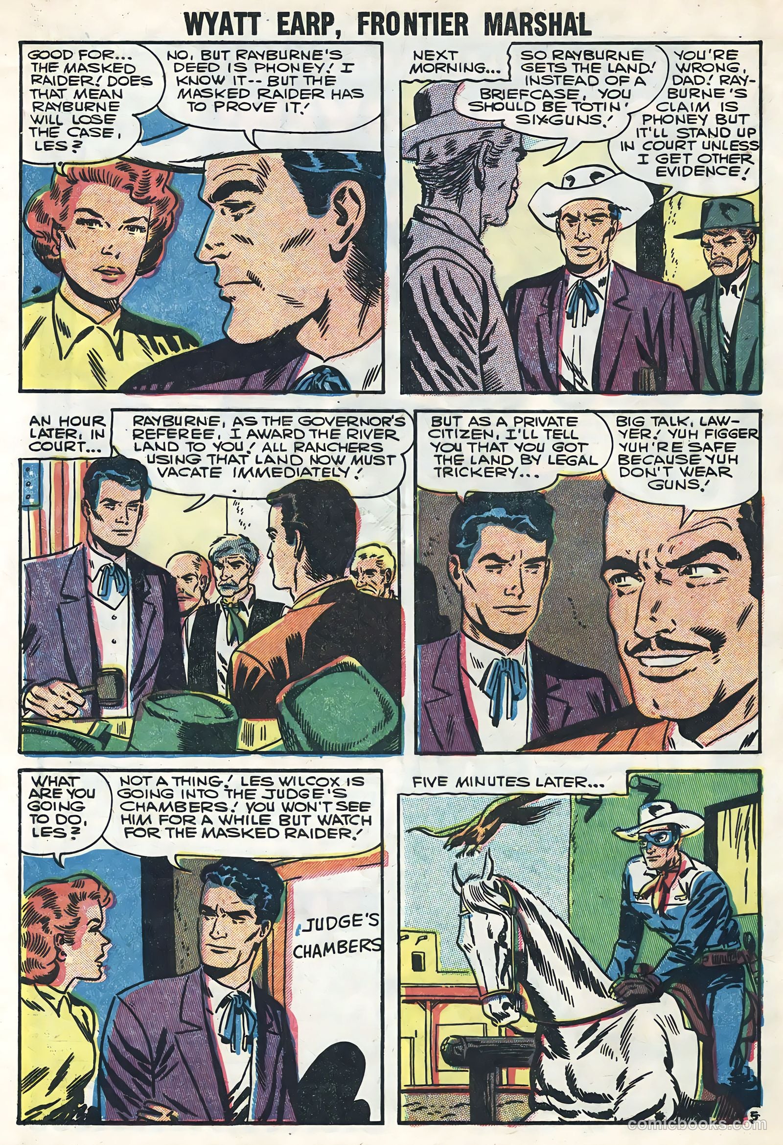 Wyatt Earp #16 — page 32 of 36