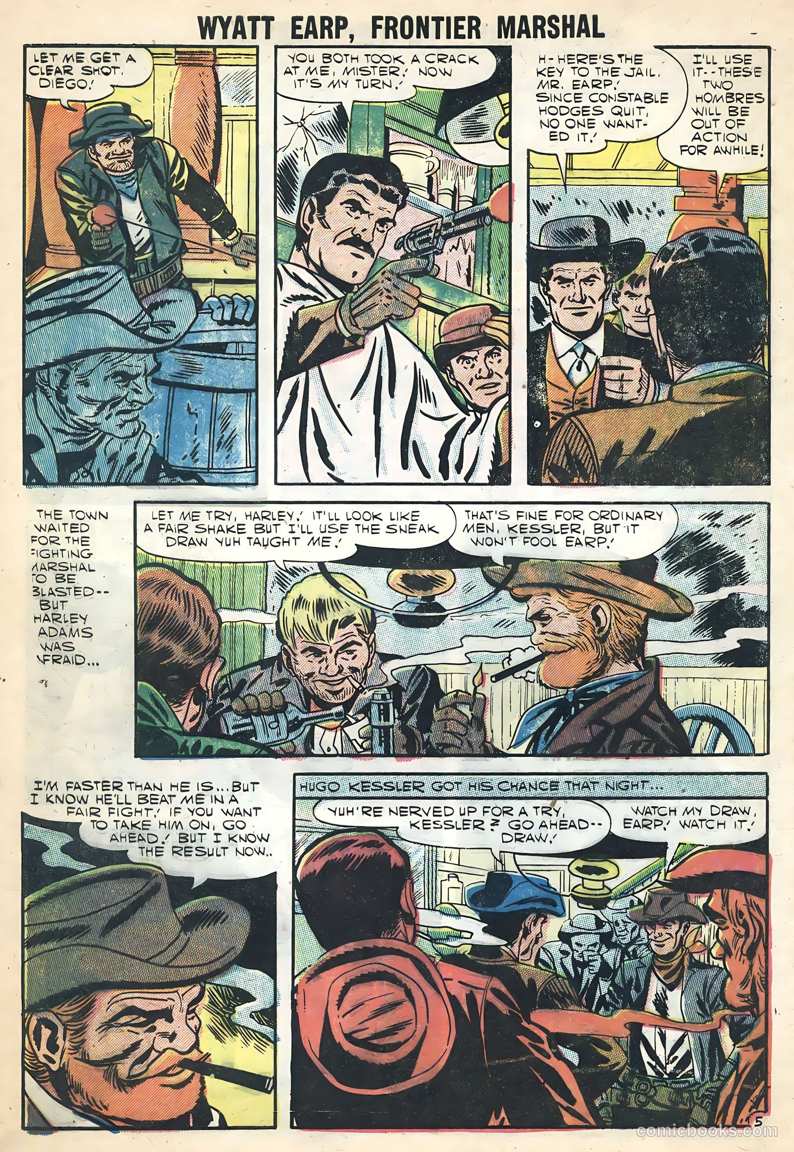 Wyatt Earp #17 — page 8 of 36