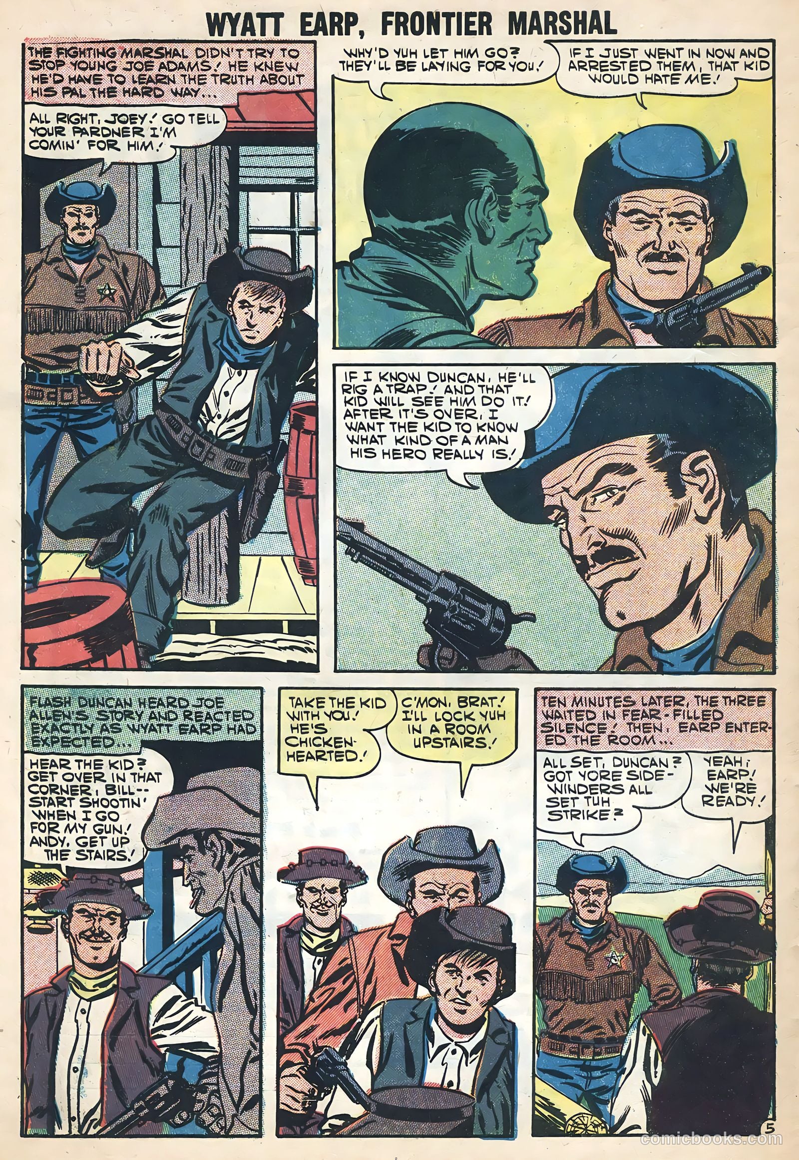 Wyatt Earp #17 — page 32 of 36