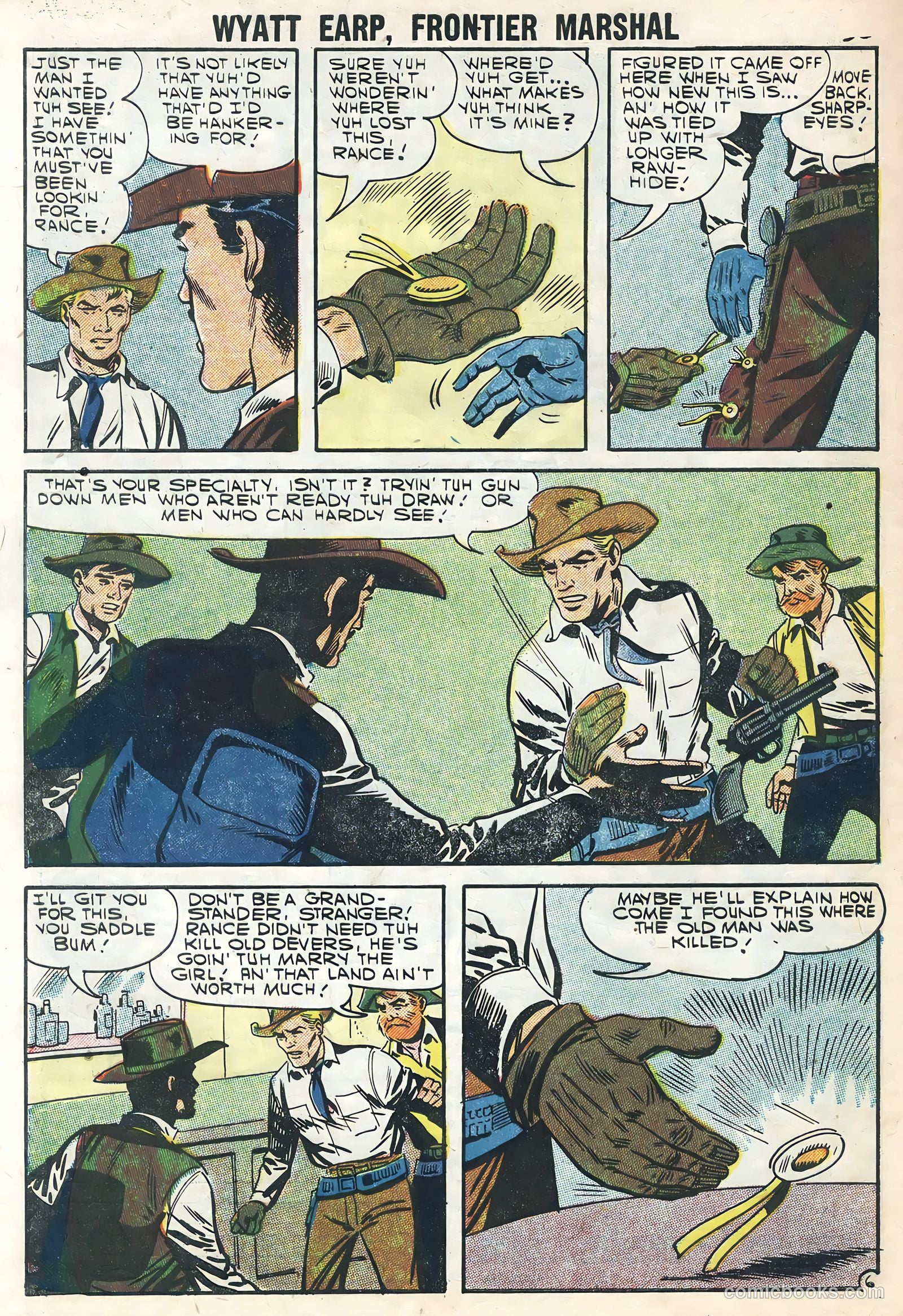 Wyatt Earp #18 — page 32 of 36