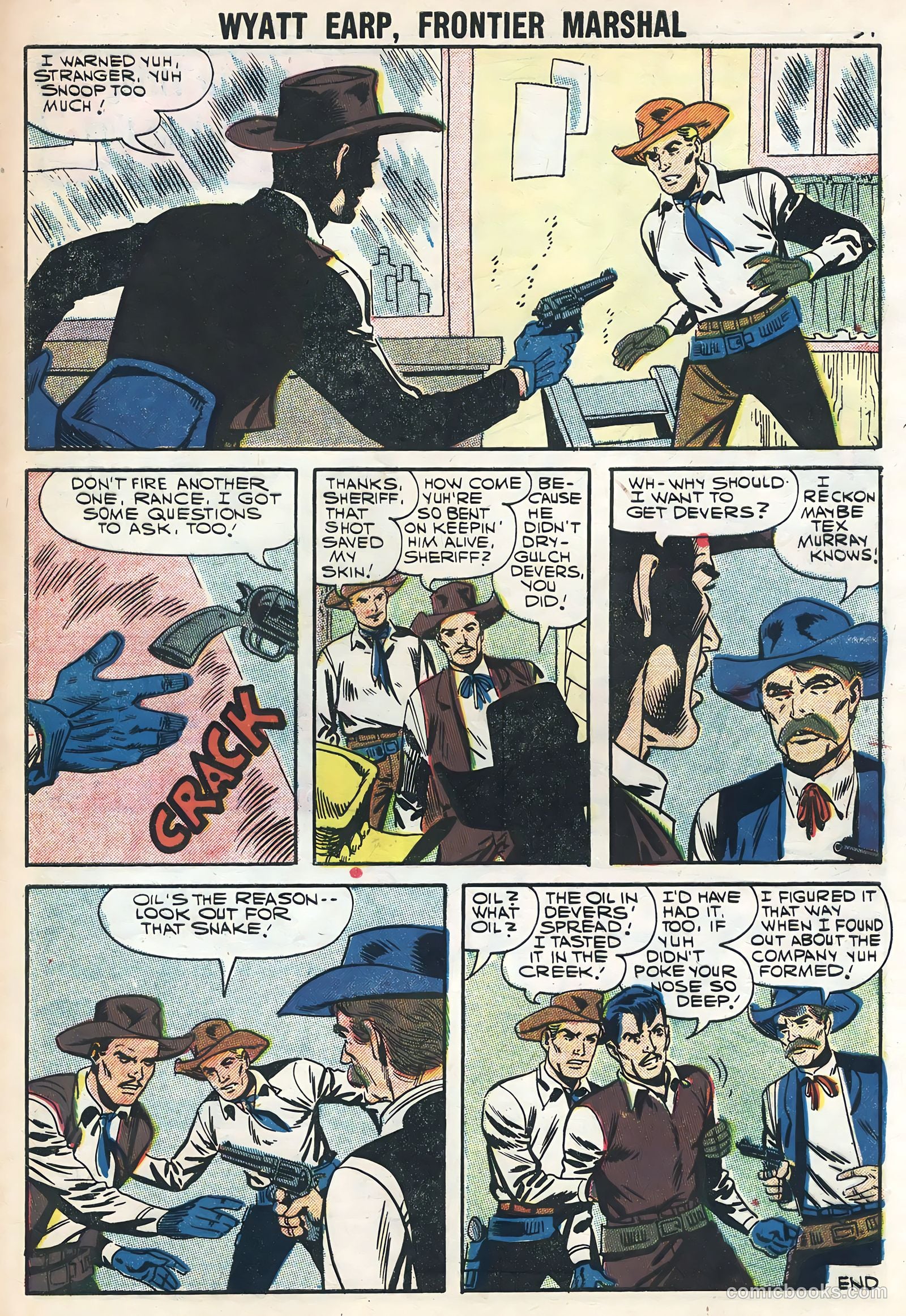 Wyatt Earp #18 — page 33 of 36